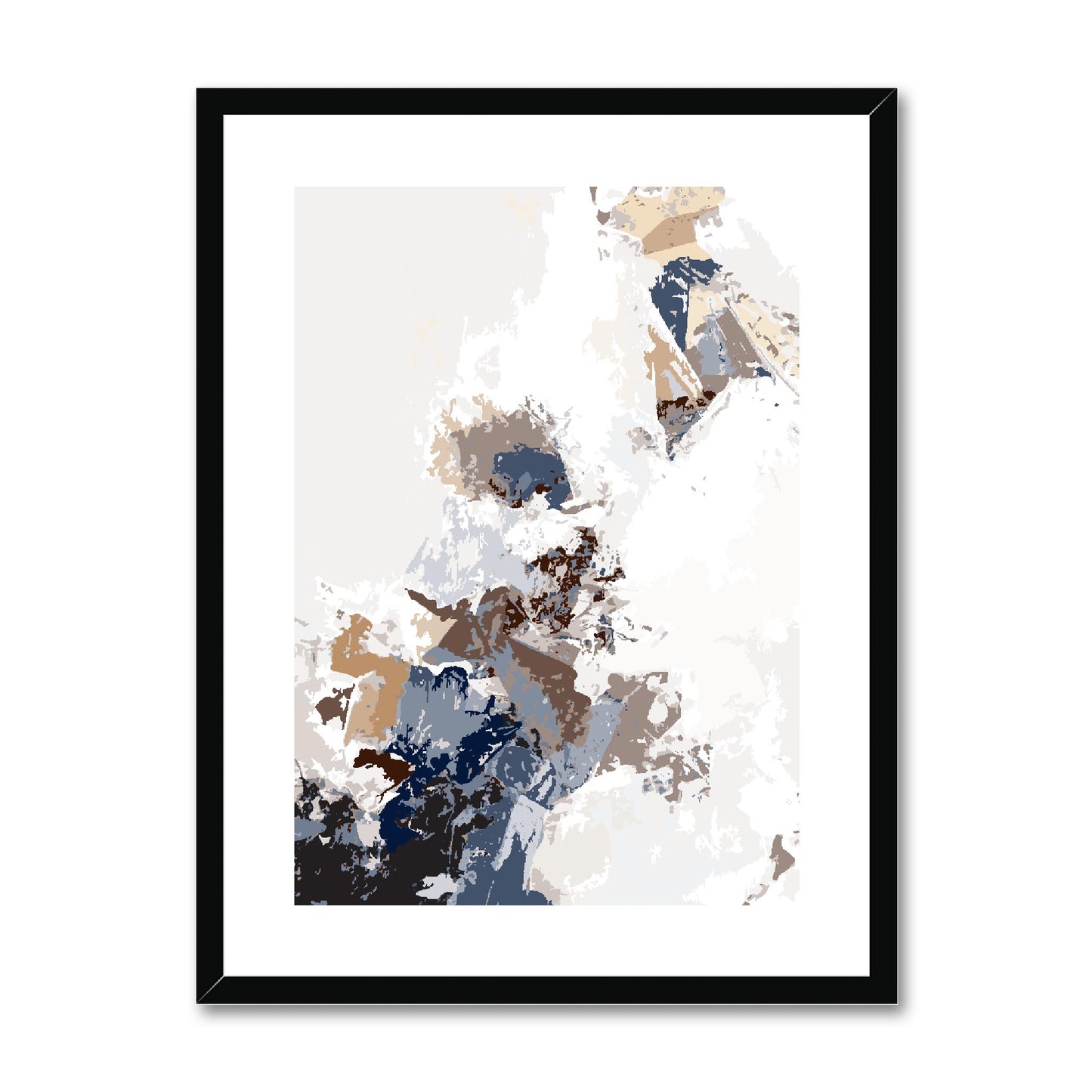 Framed Graphic Art Print, White Mat - 6x8, 8x12, 11x14, 12x16, 16x20, 18x24, 20x28 inches | FPV-1160-7694