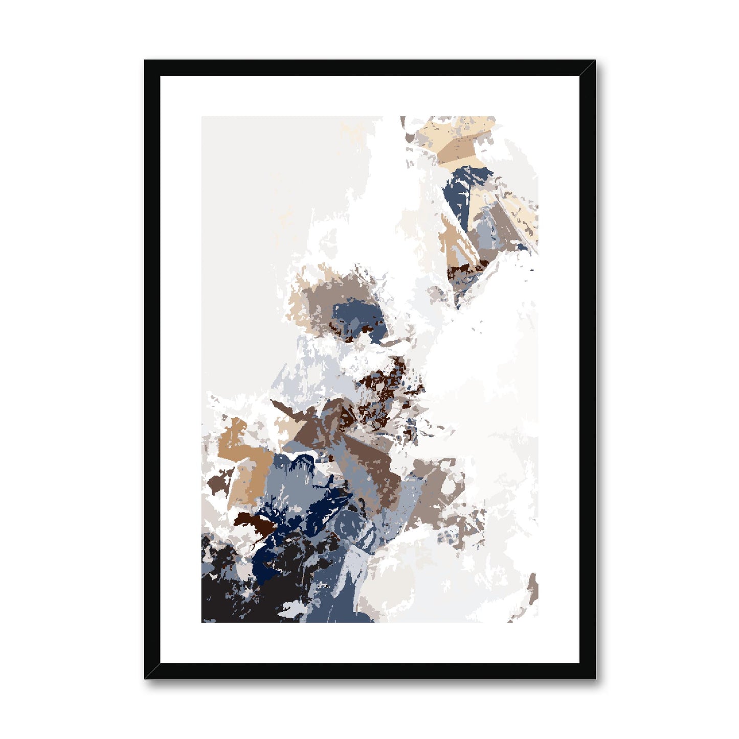 Framed Graphic Art Print, White Mat - 6x8, 8x12, 11x14, 12x16, 16x20, 18x24, 20x28 inches | FPV-1160-7694