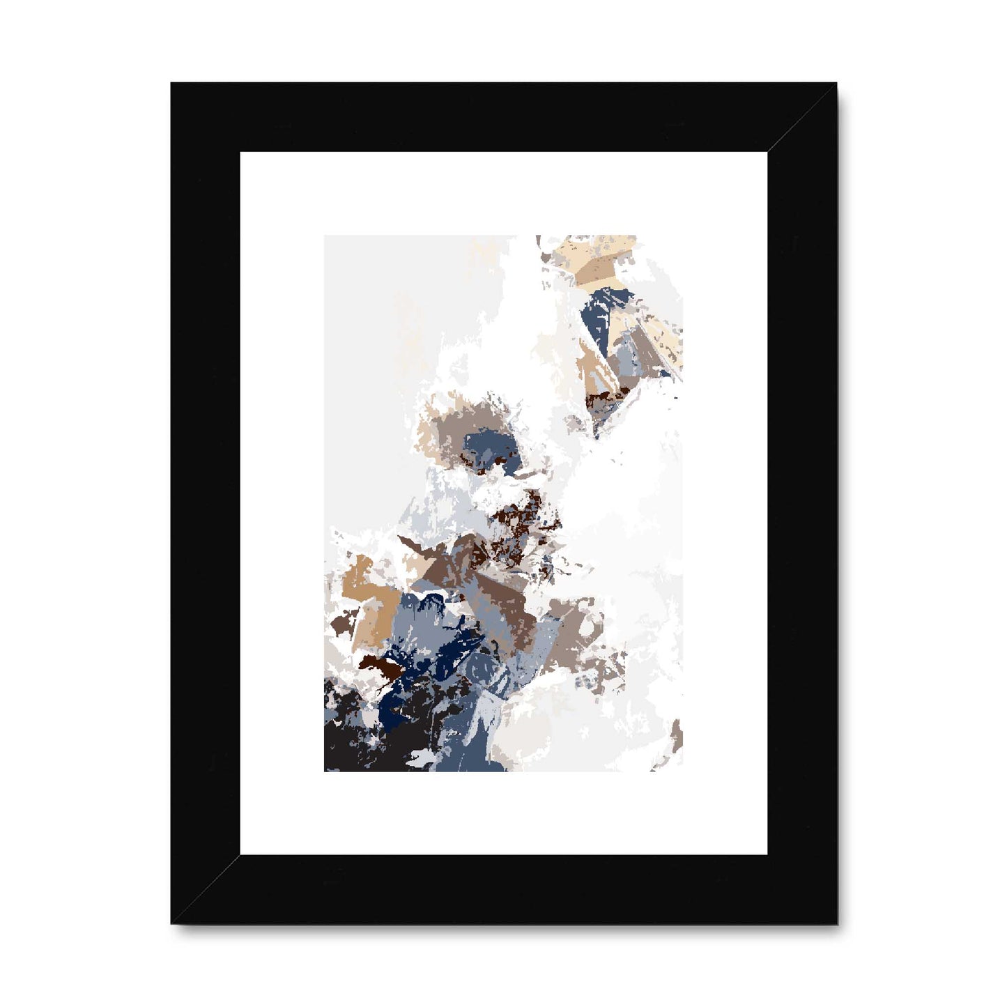 Framed Graphic Art Print, White Mat - 6x8, 8x12, 11x14, 12x16, 16x20, 18x24, 20x28 inches | FPV-1160-7694