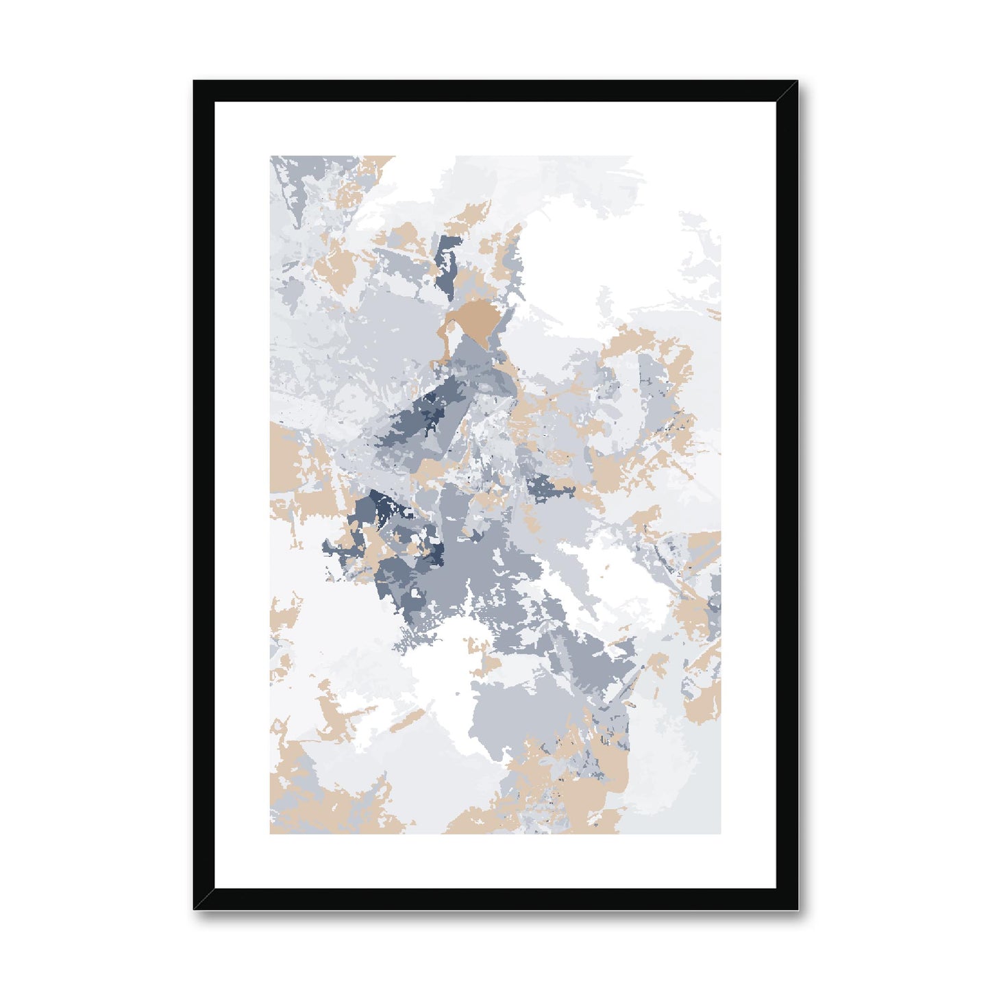 Framed Graphic Art Print, White Mat - 6x8, 8x12, 11x14, 12x16, 16x20, 18x24, 20x28 inches | FPV-1160-7698