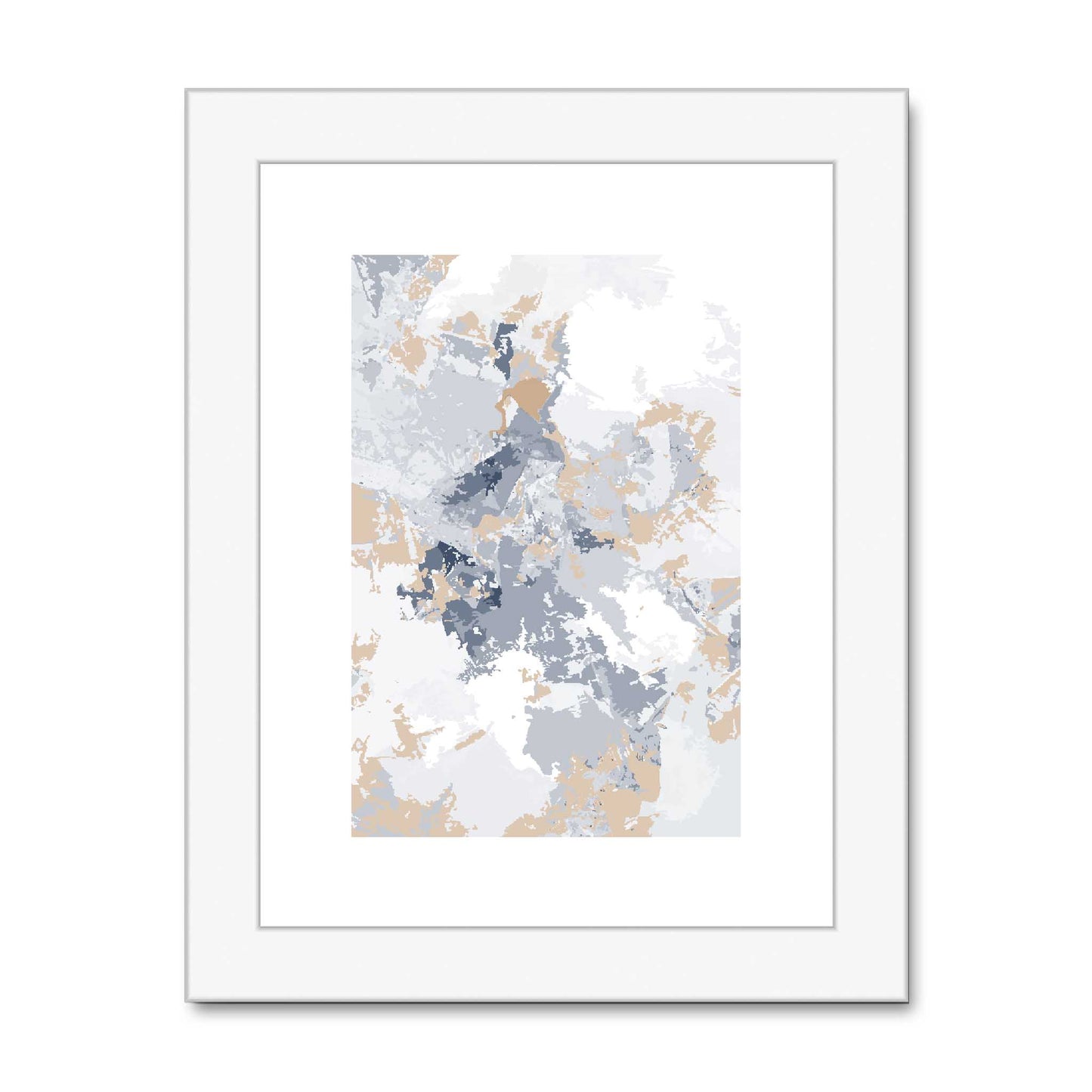 Framed Graphic Art Print, White Mat - 6x8, 8x12, 11x14, 12x16, 16x20, 18x24, 20x28 inches | FPV-1160-7698