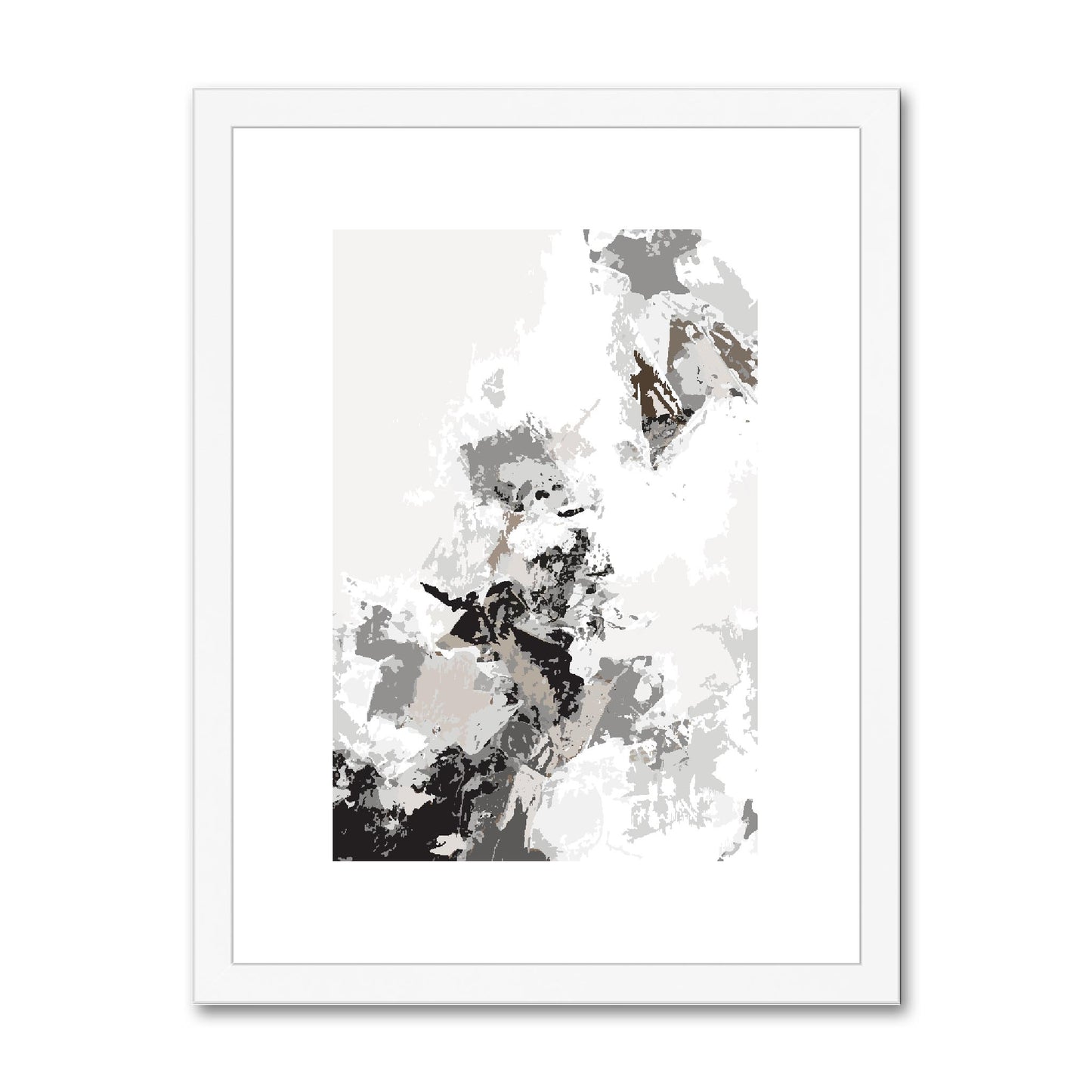 Framed Graphic Art Print, White Mat - 6x8, 8x12, 11x14, 12x16, 16x20, 18x24, 20x28 inches | FPV-1170-7694