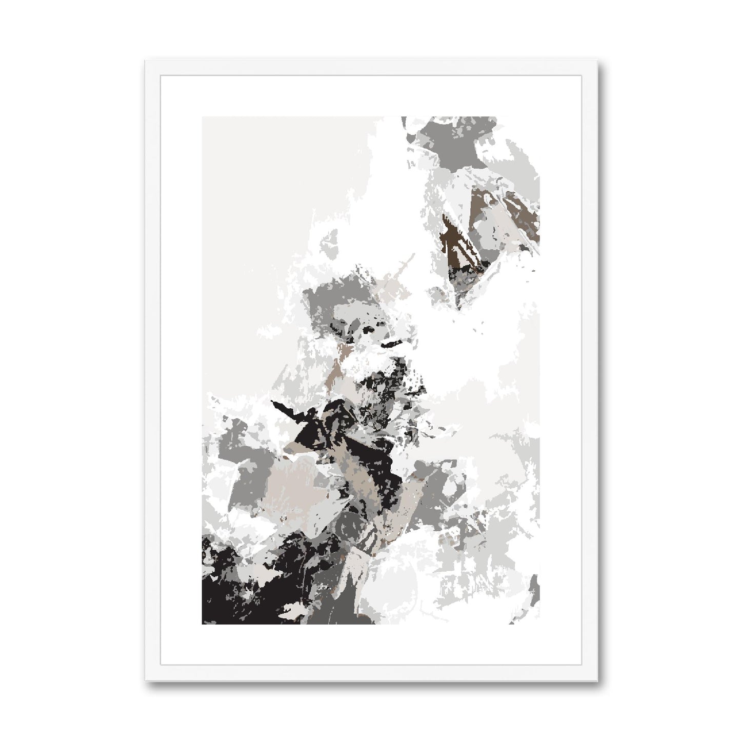 Framed Graphic Art Print, White Mat - 6x8, 8x12, 11x14, 12x16, 16x20, 18x24, 20x28 inches | FPV-1170-7694