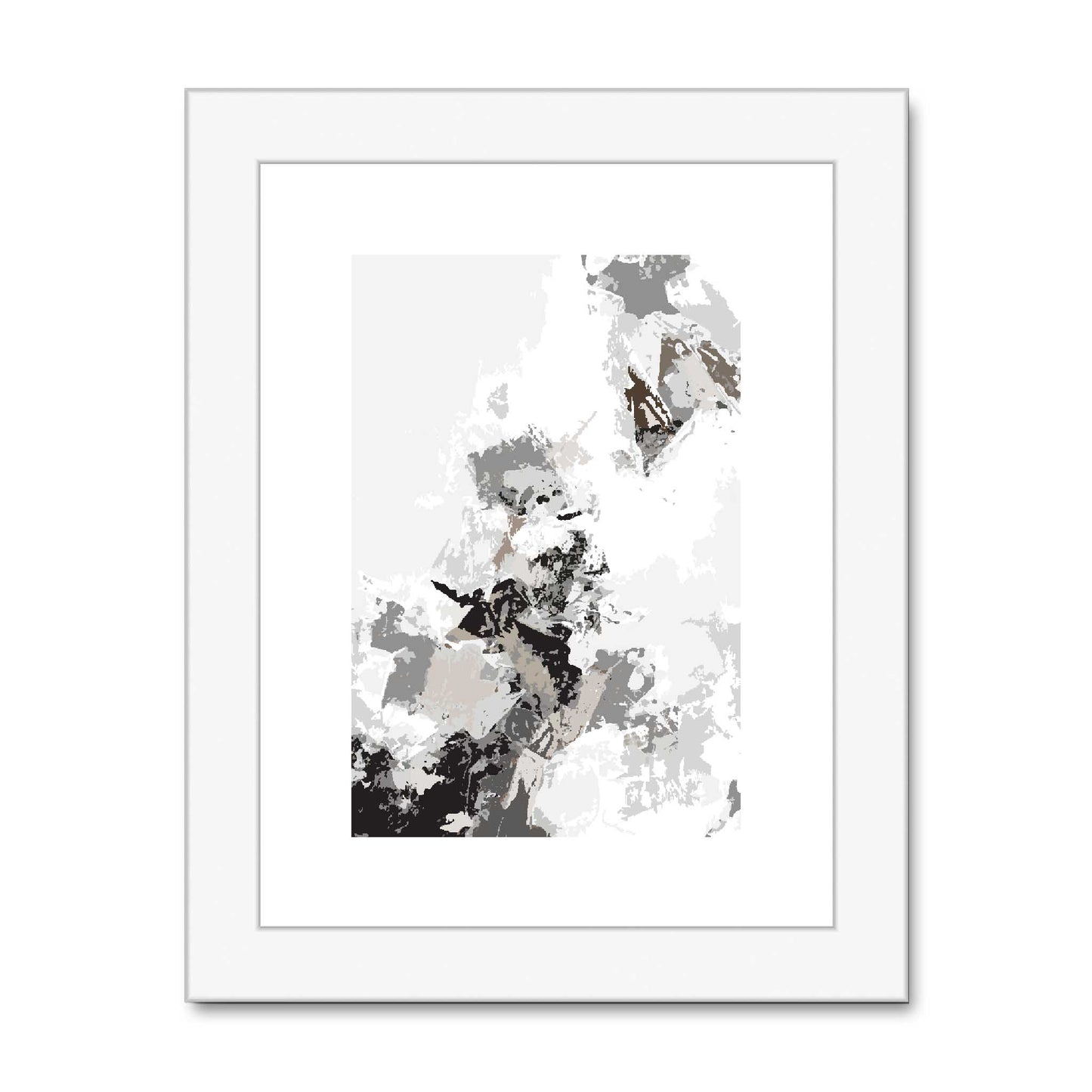 Framed Graphic Art Print, White Mat - 6x8, 8x12, 11x14, 12x16, 16x20, 18x24, 20x28 inches | FPV-1170-7694