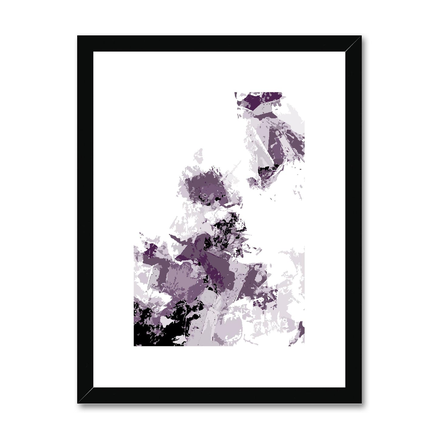 Framed Graphic Art Print, White Mat - 6x8, 8x12, 11x14, 12x16, 16x20, 18x24, 20x28 inches | FPV-1180-7694