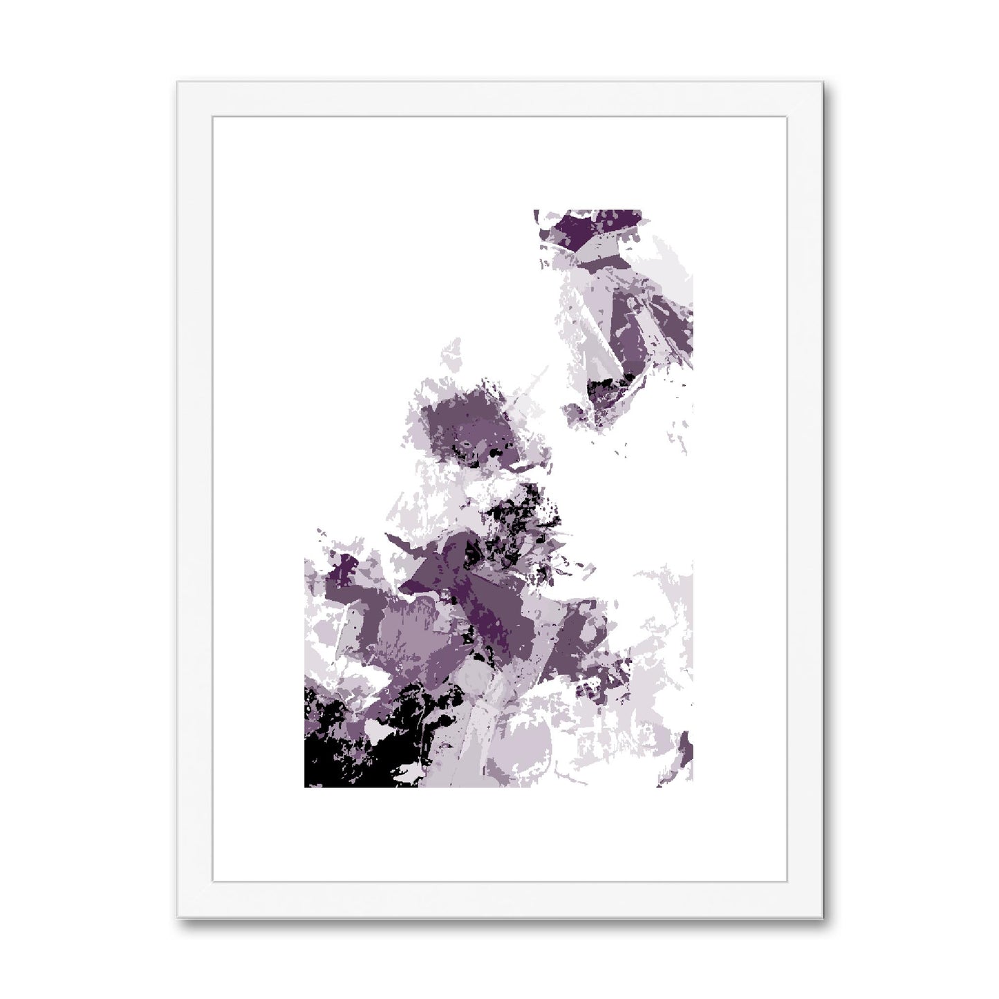Framed Graphic Art Print, White Mat - 6x8, 8x12, 11x14, 12x16, 16x20, 18x24, 20x28 inches | FPV-1180-7694