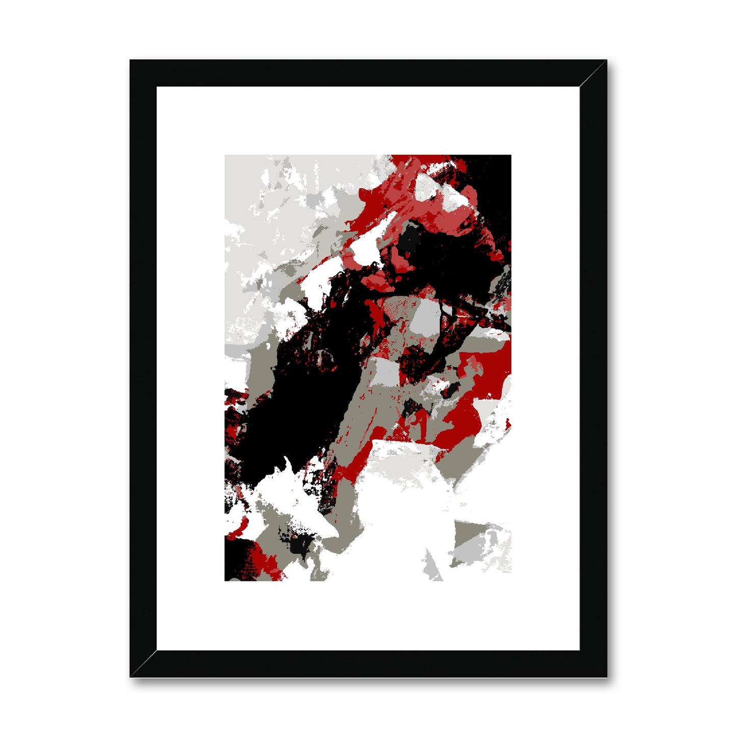 Framed Graphic Art Print, White Mat - 6x8, 8x12, 11x14, 12x16, 16x20, 18x24, 20x28 inches | FPV-1190-7688