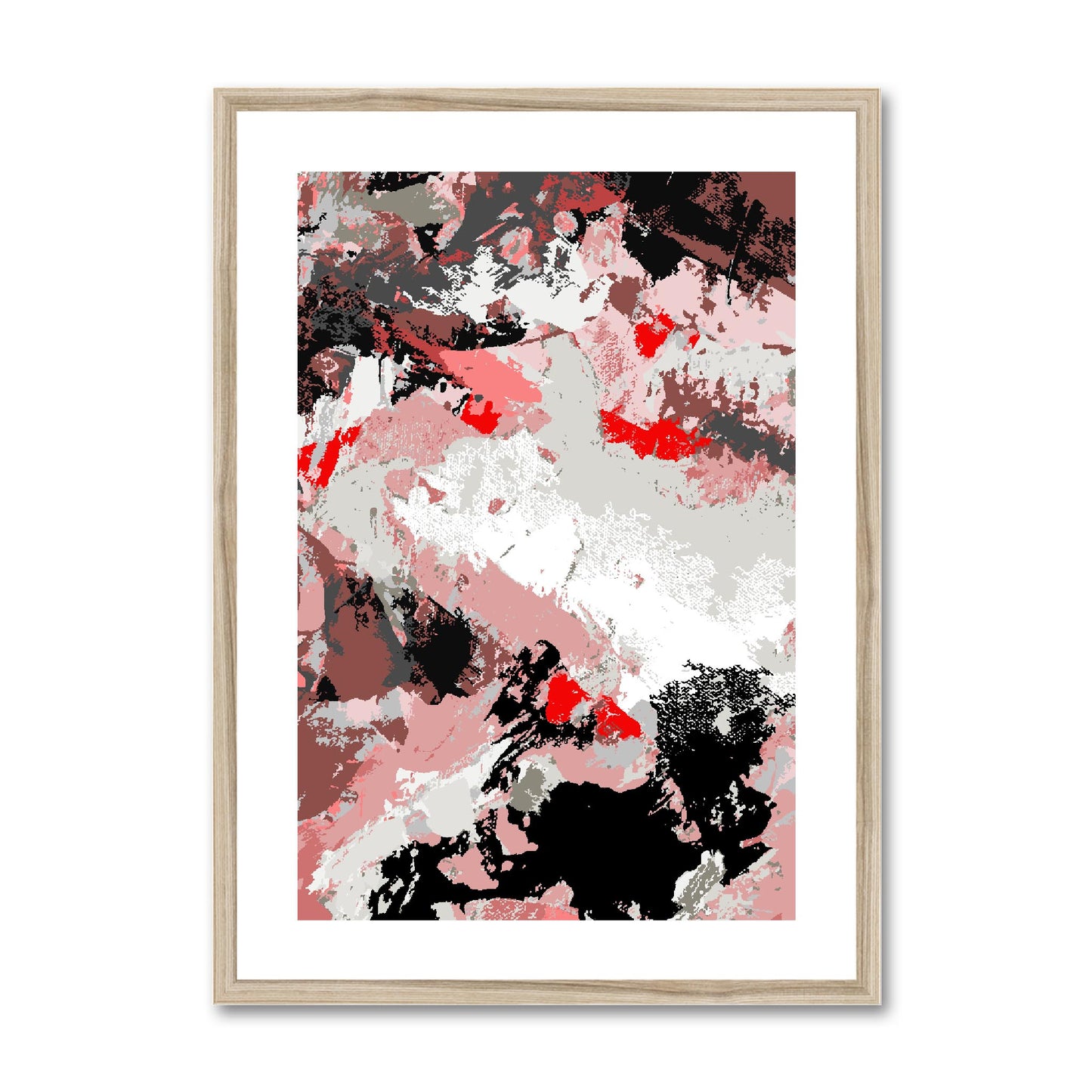 Framed Graphic Art Print, White Mat - 6x8, 8x12, 11x14, 12x16, 16x20, 18x24, 20x28 inches | FPV-1190-7689