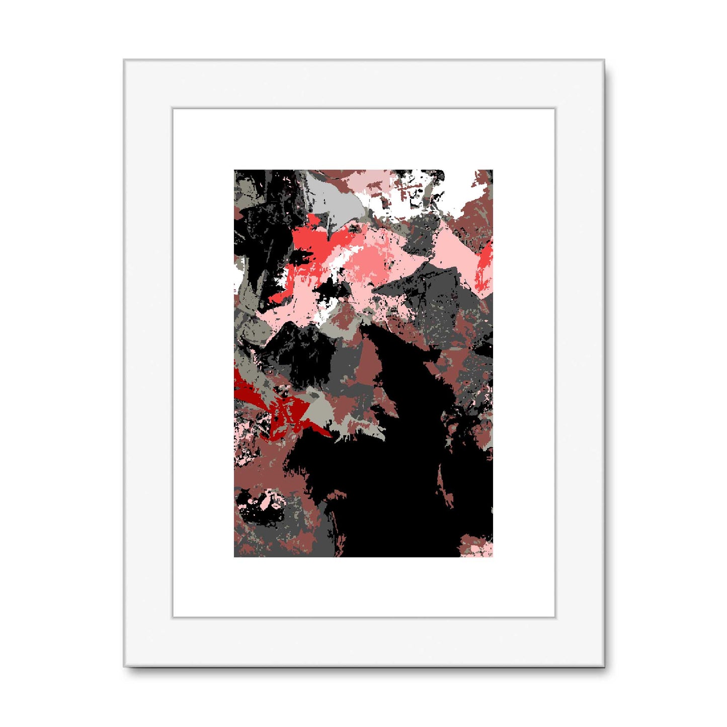 Framed Graphic Art Print, White Mat - 6x8, 8x12, 11x14, 12x16, 16x20, 18x24, 20x28 inches | FPV-1190-7692