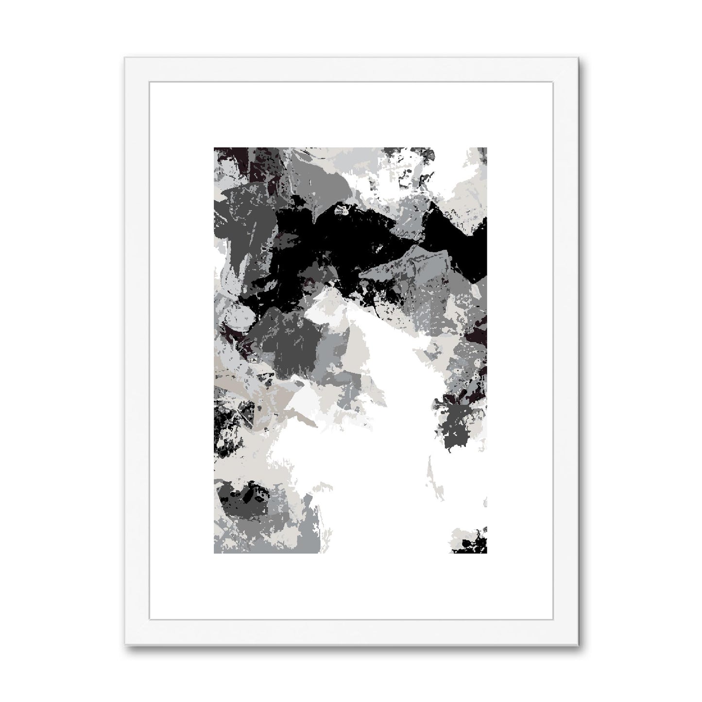 Framed Graphic Art Print, White Mat - 6x8, 8x12, 11x14, 12x16, 16x20, 18x24, 20x28 inches | FPV-1200-7692