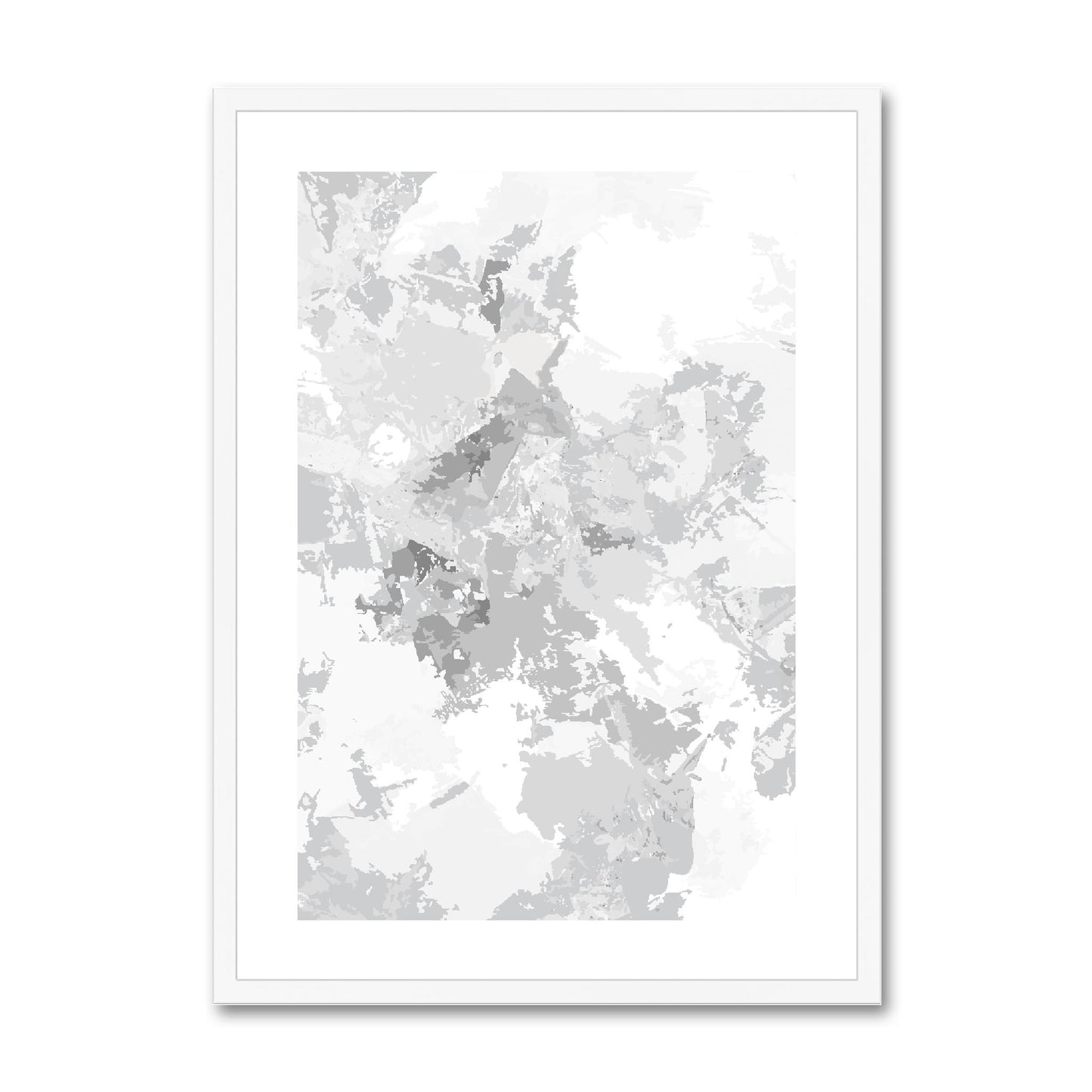 Framed Graphic Art Print, White Mat - 6x8, 8x12, 11x14, 12x16, 16x20, 18x24, 20x28 inches | FPV-1200-7698
