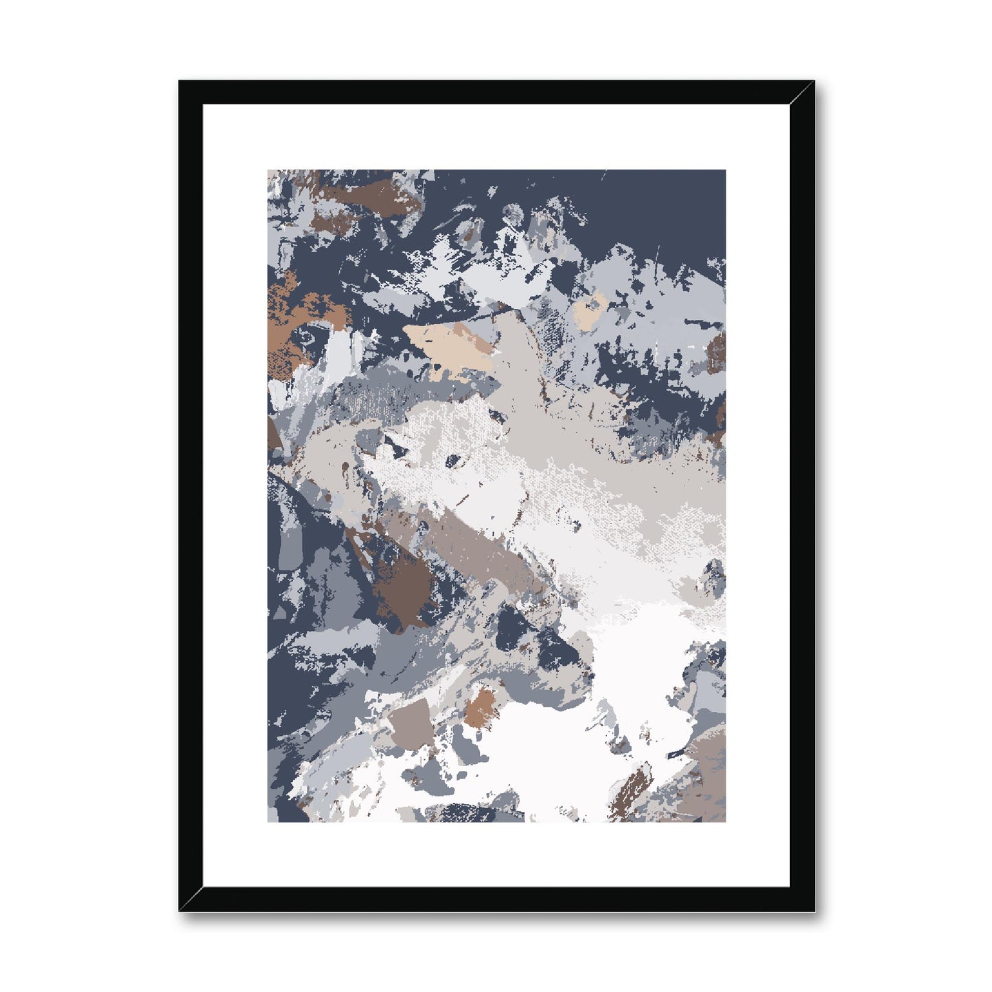 Framed Graphic Art Print, White Mat - 6x8, 8x12, 11x14, 12x16, 16x20, 18x24, 20x28 inches | FPV-1220-7689