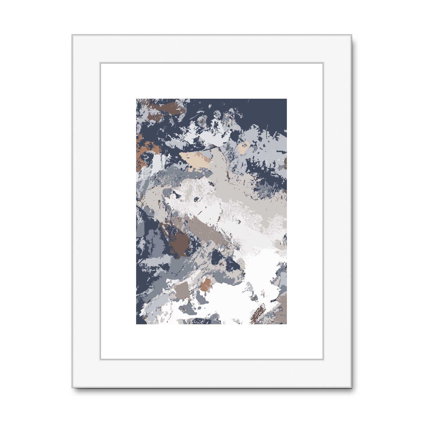 Framed Graphic Art Print, White Mat - 6x8, 8x12, 11x14, 12x16, 16x20, 18x24, 20x28 inches | FPV-1220-7689