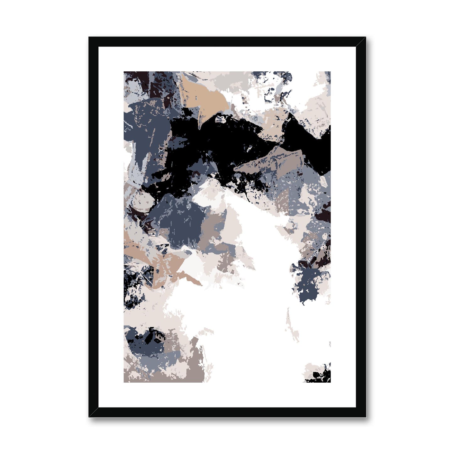 Framed Graphic Art Print, White Mat - 6x8, 8x12, 11x14, 12x16, 16x20, 18x24, 20x28 inches | FPV-1220-7692