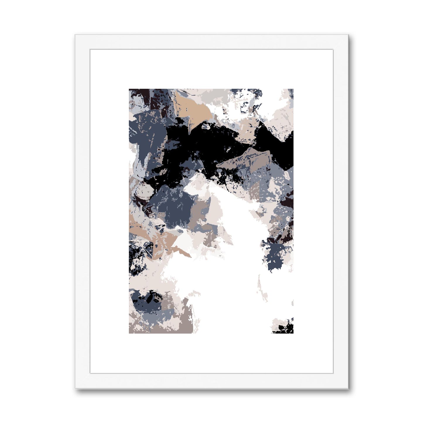 Framed Graphic Art Print, White Mat - 6x8, 8x12, 11x14, 12x16, 16x20, 18x24, 20x28 inches | FPV-1220-7692