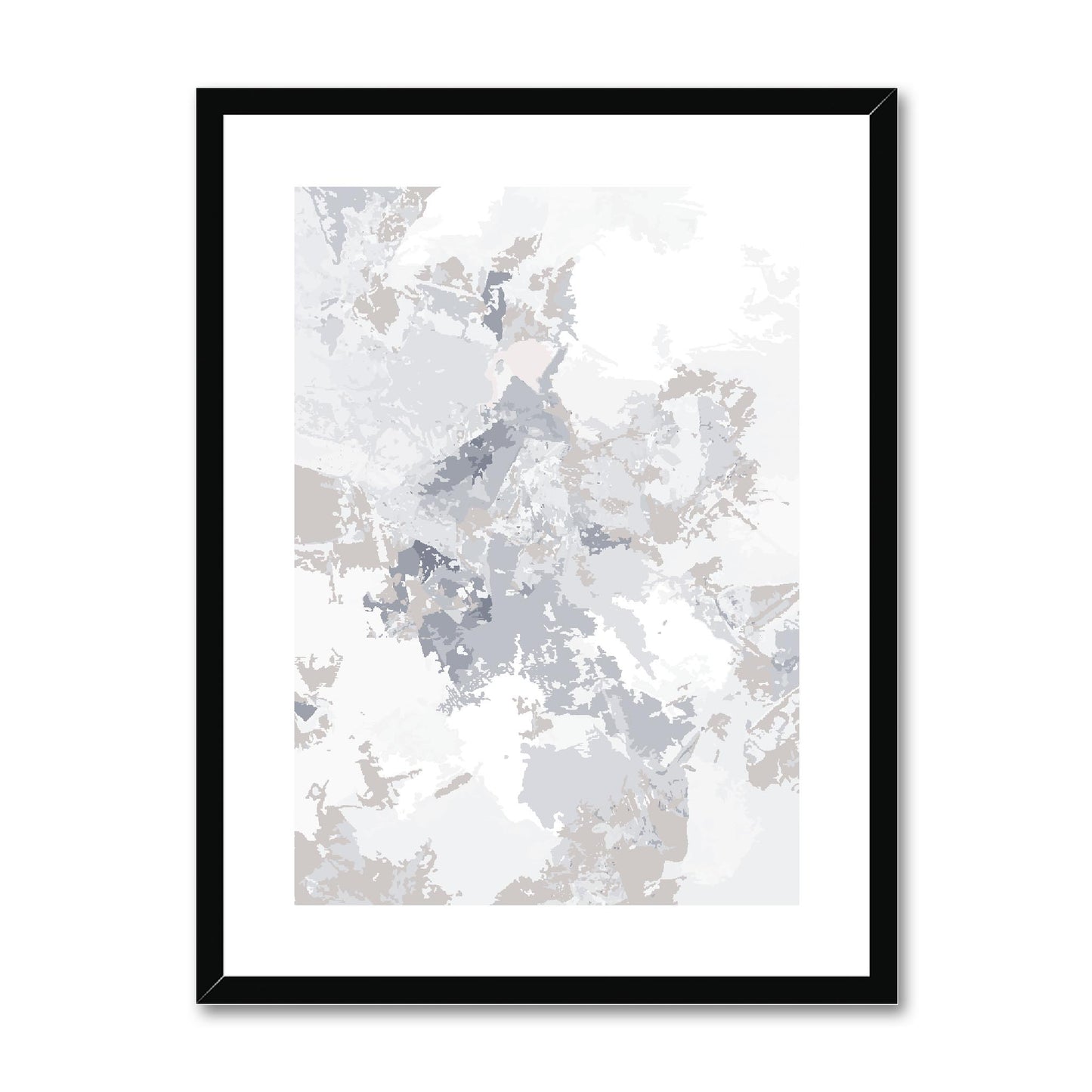 Framed Graphic Art Print, White Mat - 6x8, 8x12, 11x14, 12x16, 16x20, 18x24, 20x28 inches | FPV-1220-7698