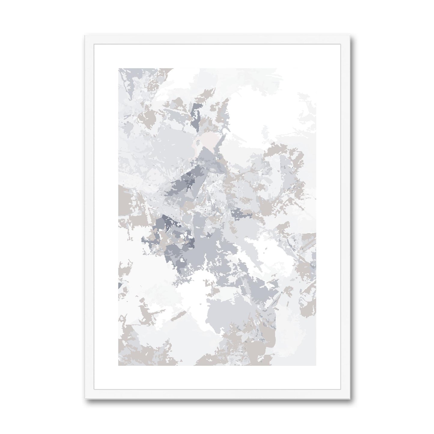 Framed Graphic Art Print, White Mat - 6x8, 8x12, 11x14, 12x16, 16x20, 18x24, 20x28 inches | FPV-1220-7698