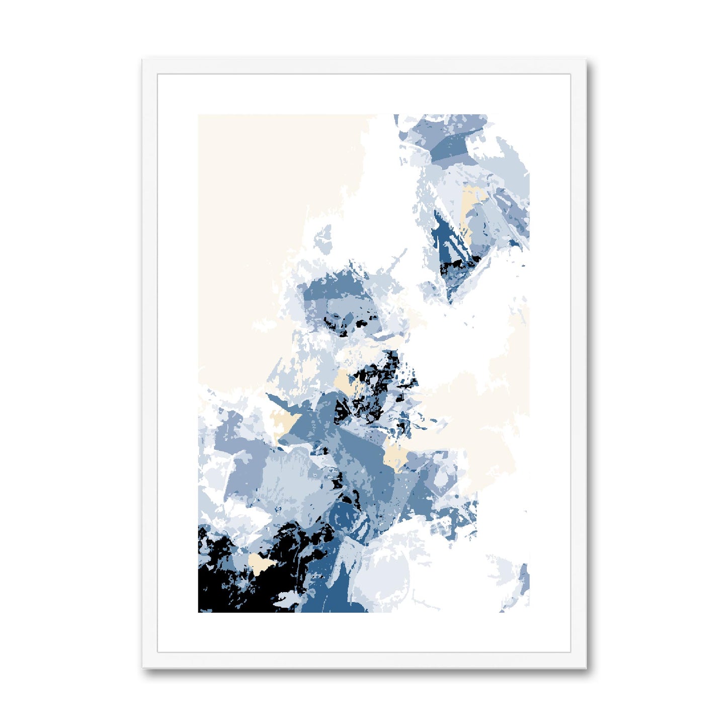 Framed Graphic Art Print, White Mat - 6x8, 8x12, 11x14, 12x16, 16x20, 18x24, 20x28 inches | FPV-1230-7694