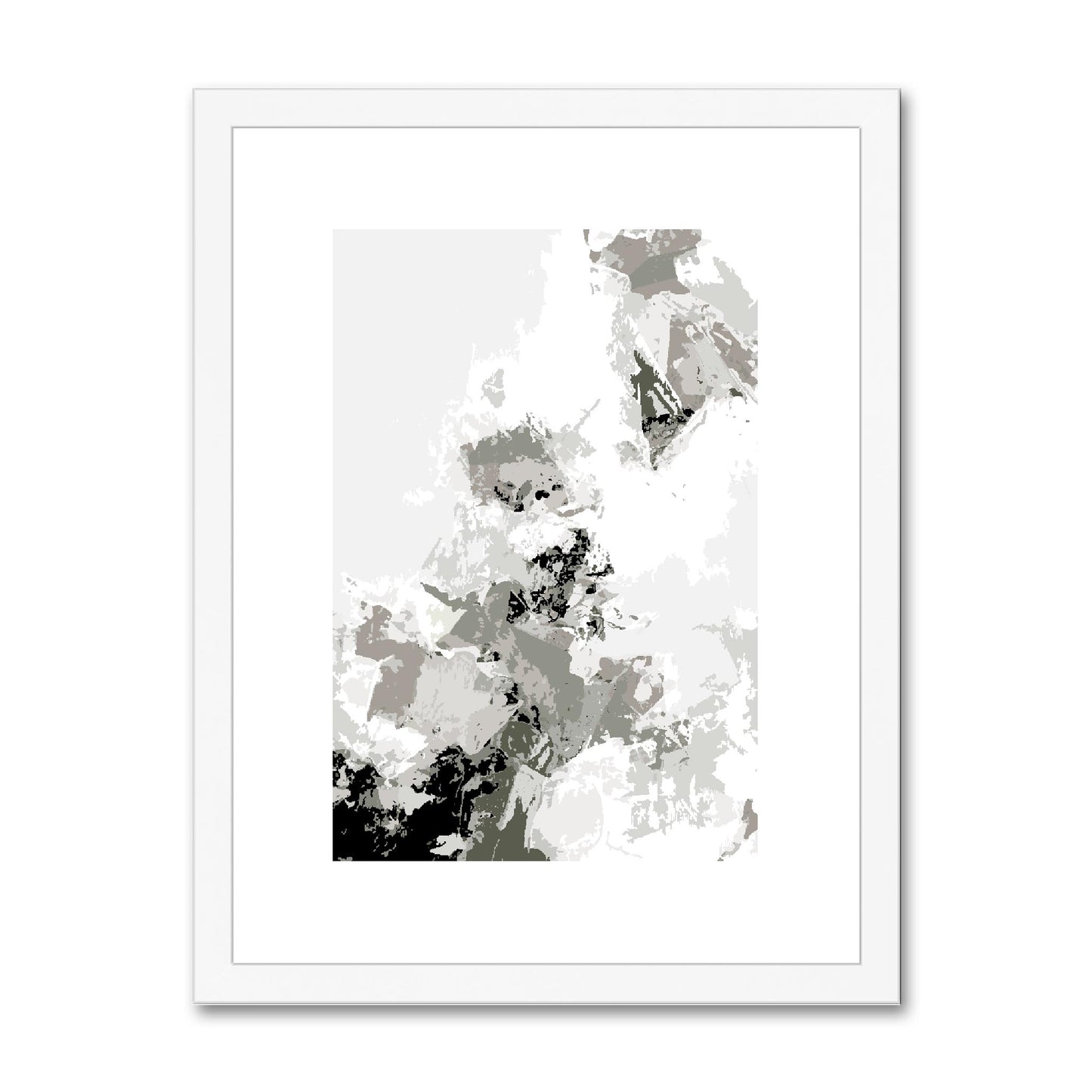 Framed Graphic Art Print, White Mat - 6x8, 8x12, 11x14, 12x16, 16x20, 18x24, 20x28 inches | FPV-1240-7694