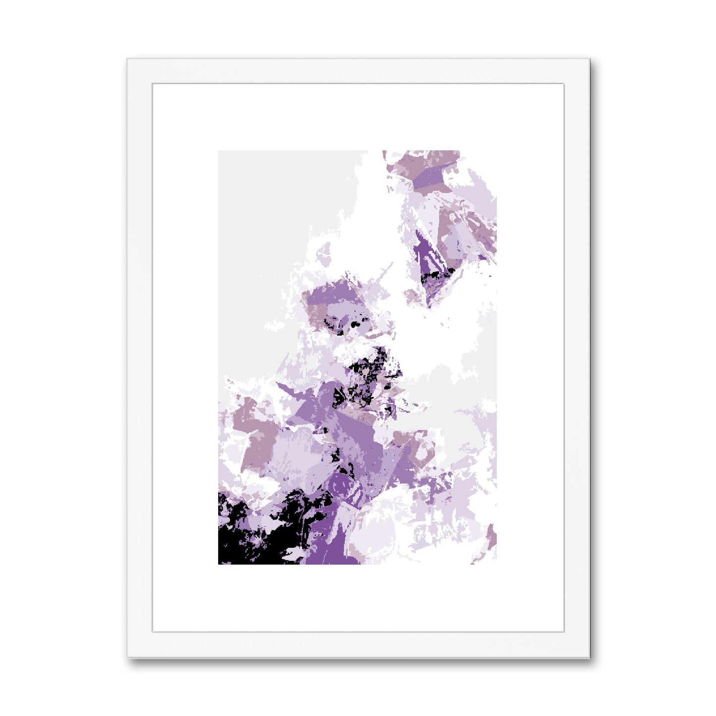 Framed Graphic Art Print, White Mat - 6x8, 8x12, 11x14, 12x16, 16x20, 18x24, 20x28 inches | FPV-1250-7694