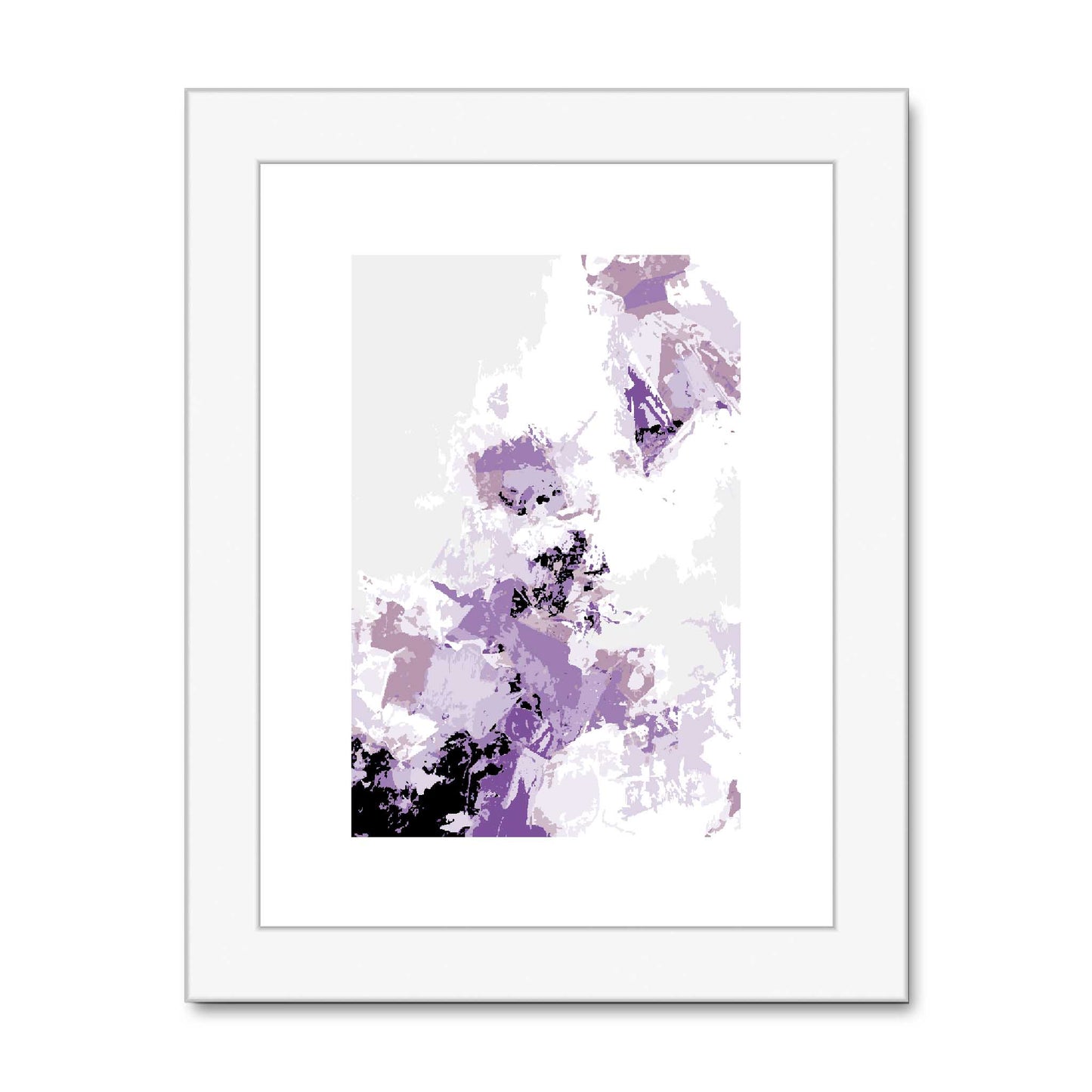 Framed Graphic Art Print, White Mat - 6x8, 8x12, 11x14, 12x16, 16x20, 18x24, 20x28 inches | FPV-1250-7694