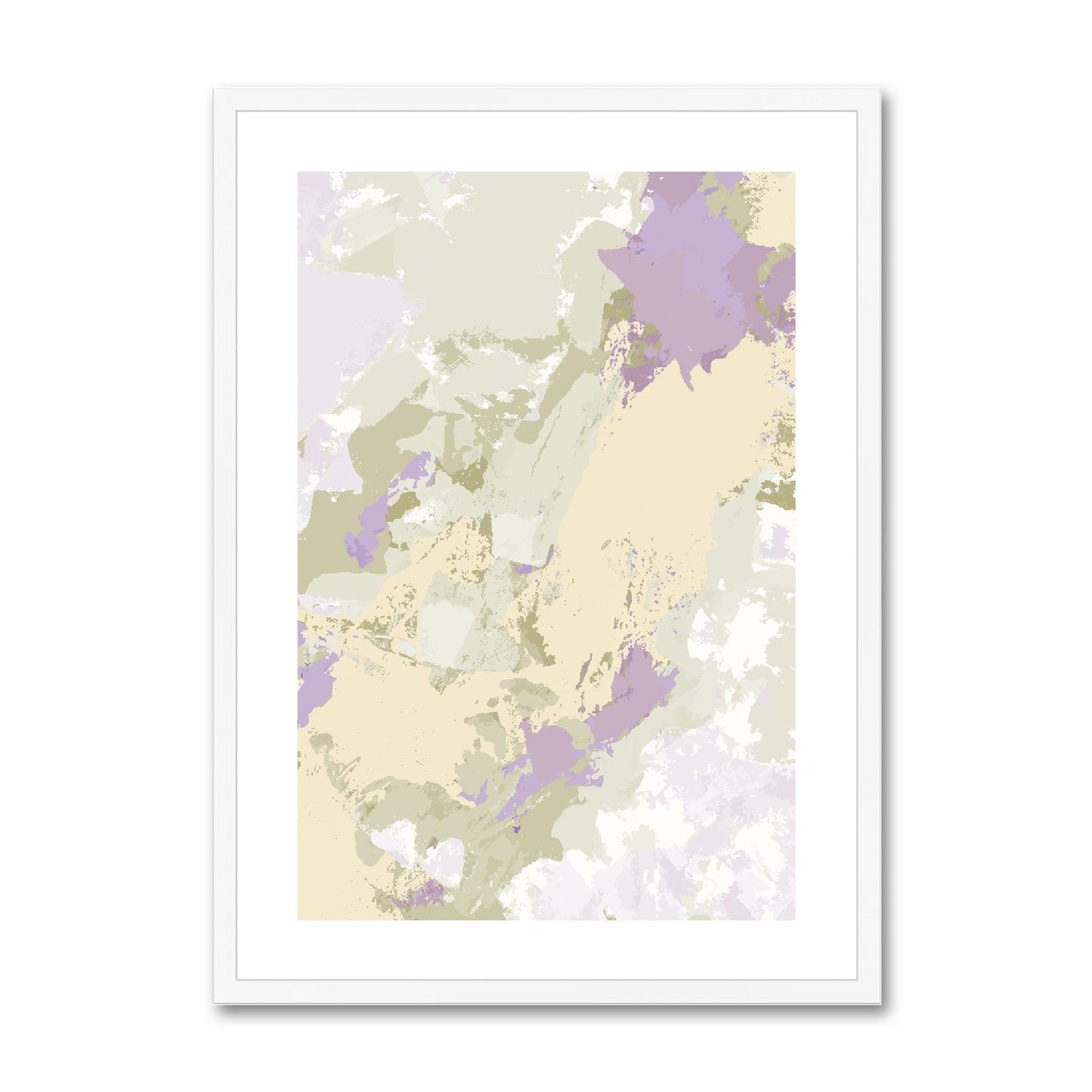 Framed Graphic Art Print, White Mat - 6x8, 8x12, 11x14, 12x16, 16x20, 18x24, 20x28 inches | FPV-1250-7688