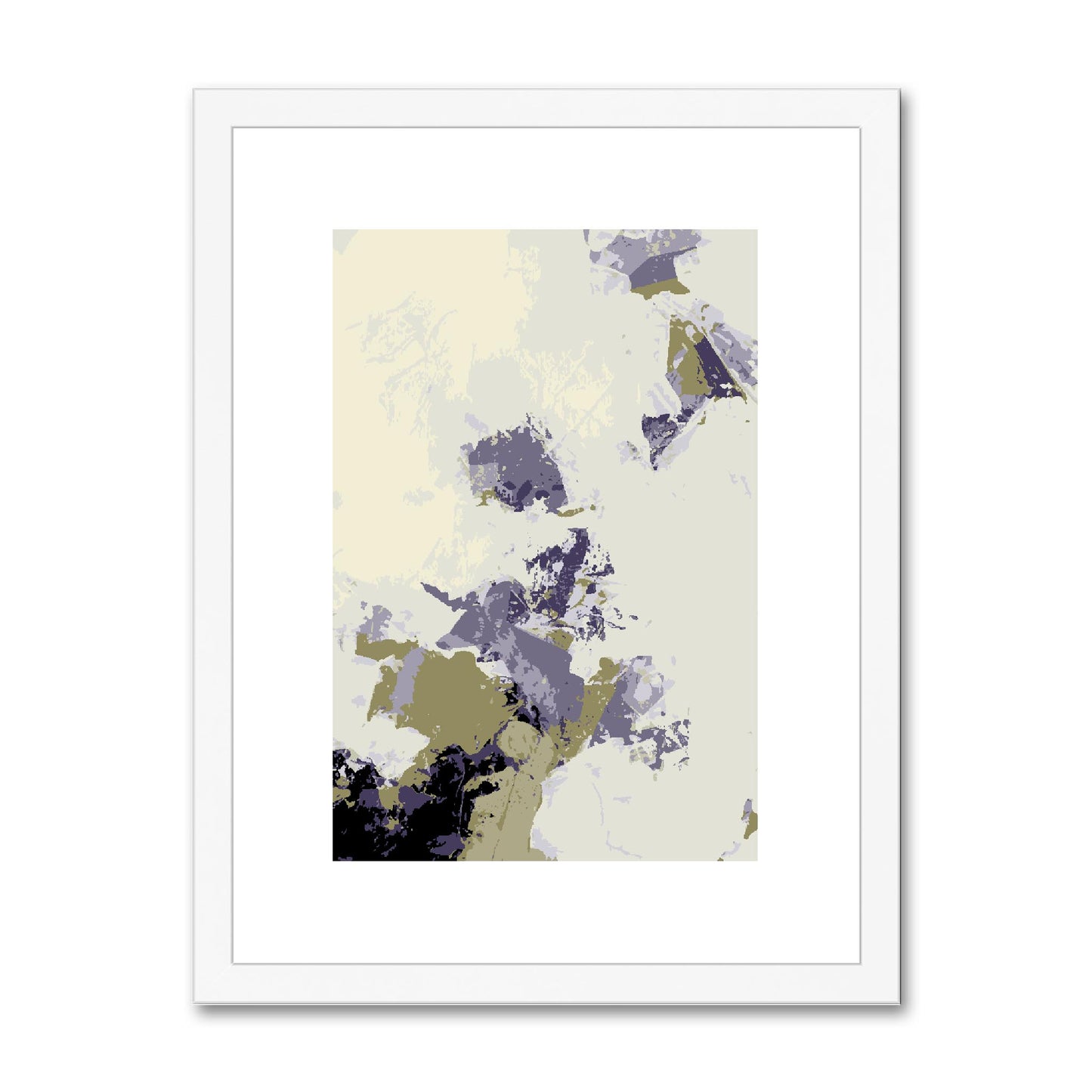 Framed Graphic Art Print, White Mat - 6x8, 8x12, 11x14, 12x16, 16x20, 18x24, 20x28 inches | FPV-1260-7694
