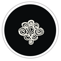 Black & Pale Cream #1013-172