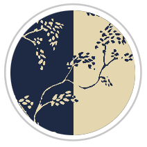 Navy Blue & Tan #1274-181