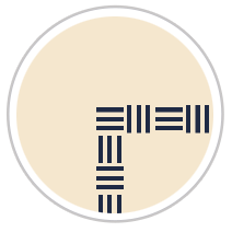 Navy Blue & Beige #1275-141