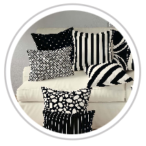 Black & Pale Cream #1013