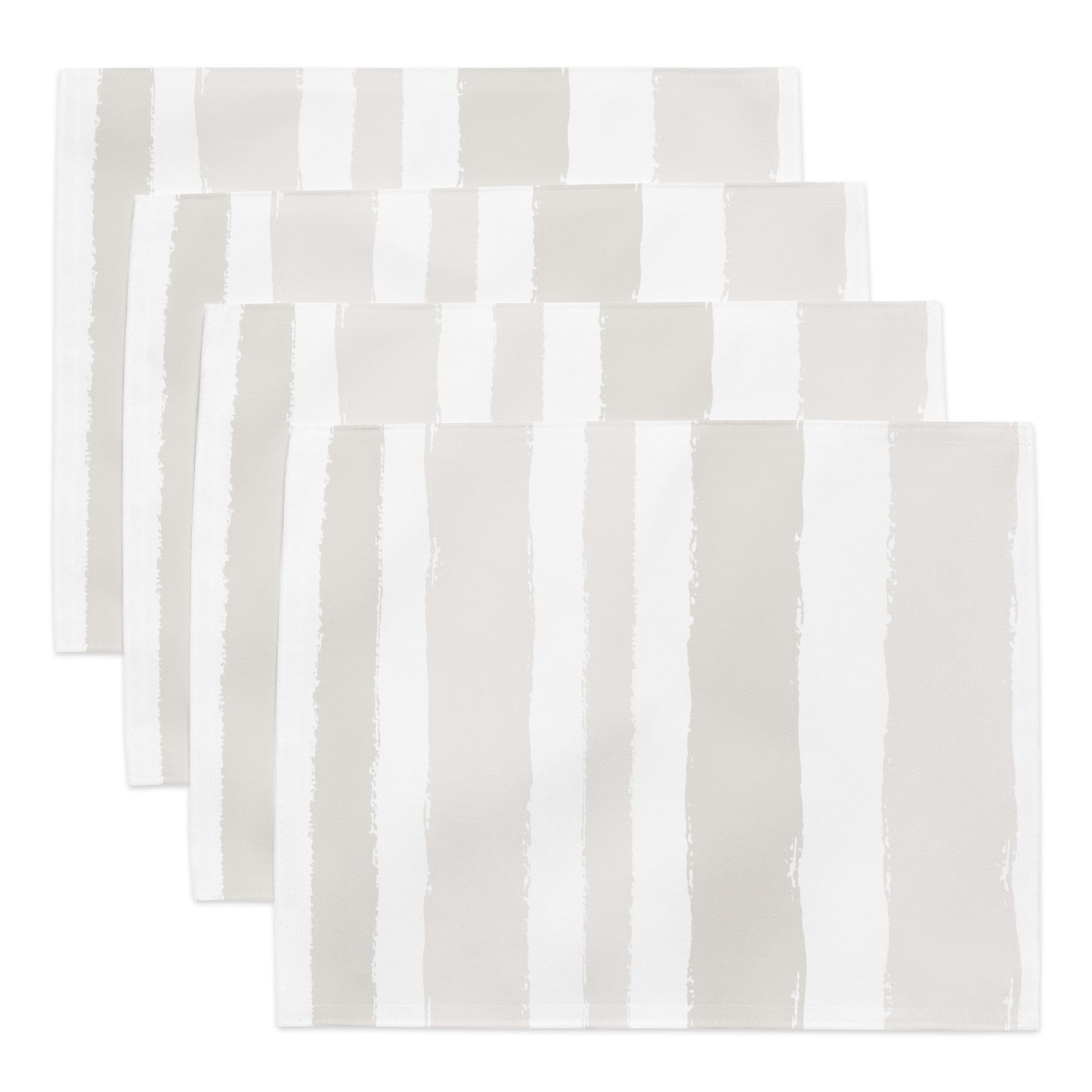 Placemat Set with Hand-painted Brush Stroke Print | PSBS-1204