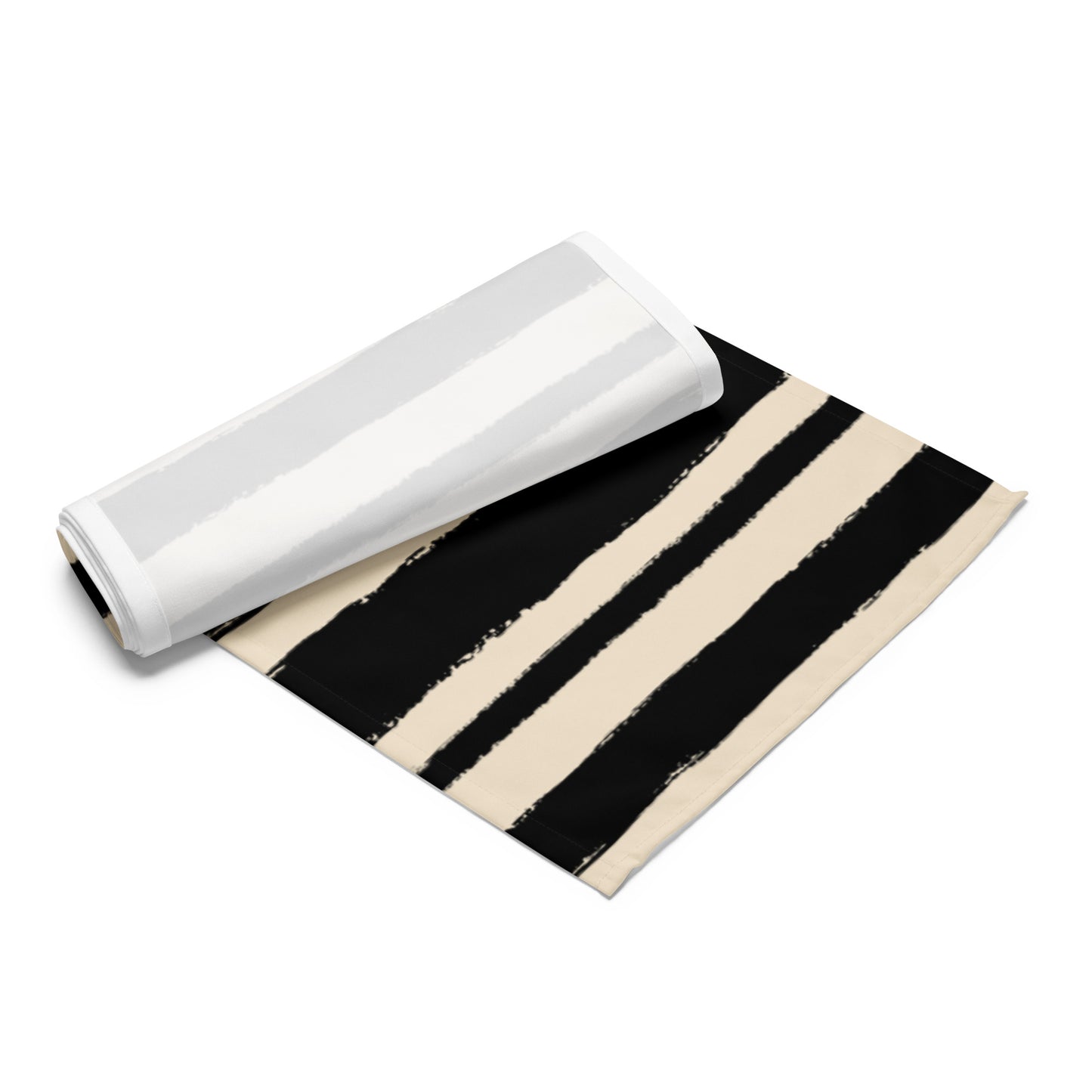 Table Runner with Hand-painted Brush Stroke Print | TRBS-1015