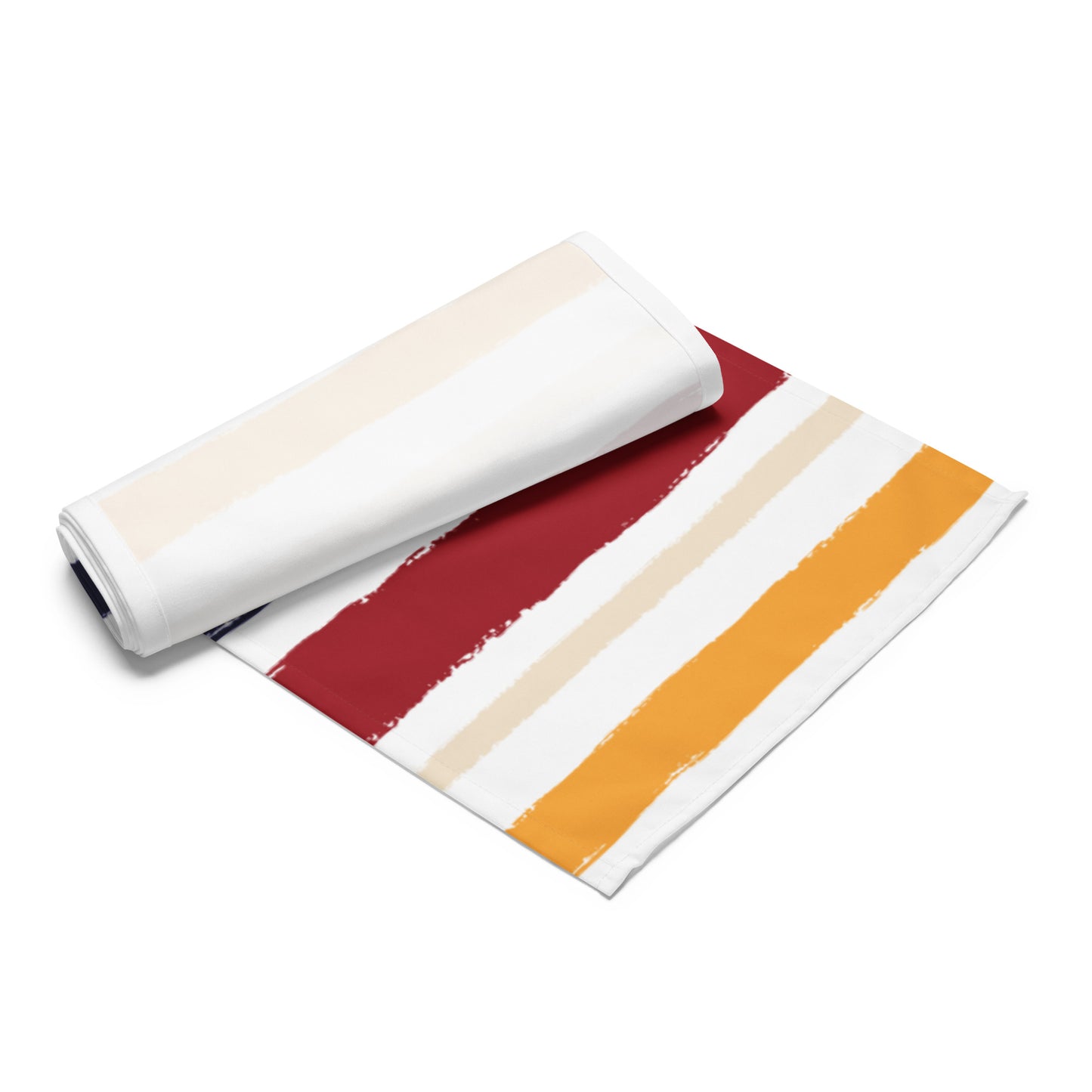 Table Runner with Hand-painted Brush Stroke Print | TRBS-1030