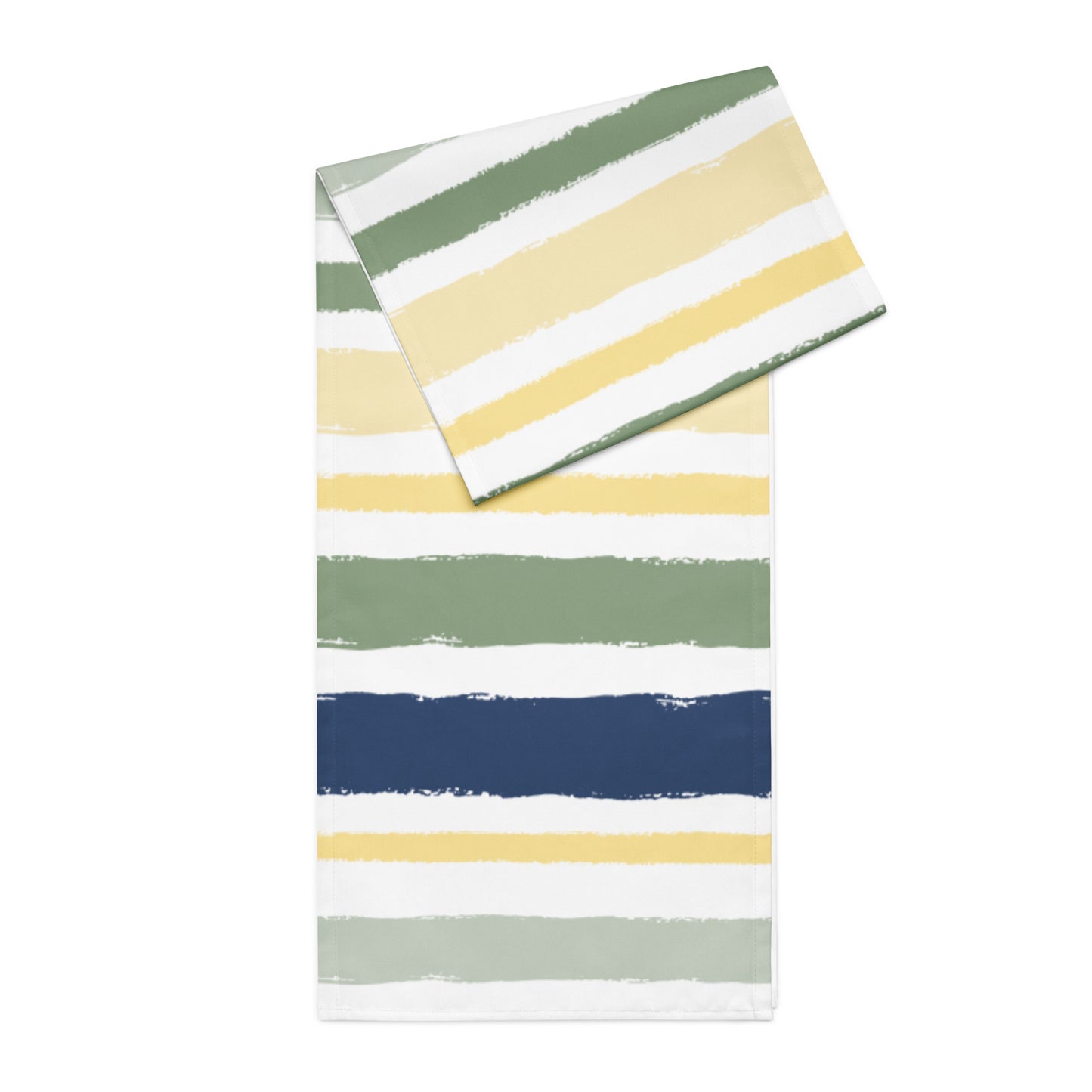 Table Runner with Hand-painted Brush Stroke Print | TRBS-1050
