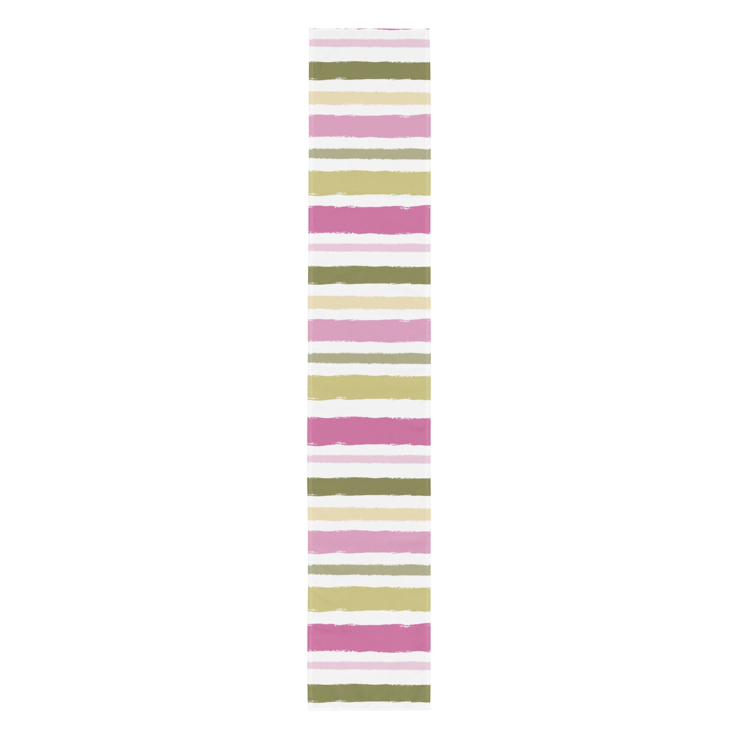 Table Runner with Hand-painted Brush Stroke Print | TRBS-1080