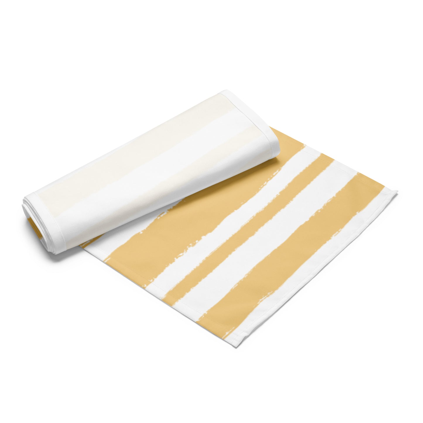 Table Runner with Hand-painted Brush Stroke Print | TRBS-1131