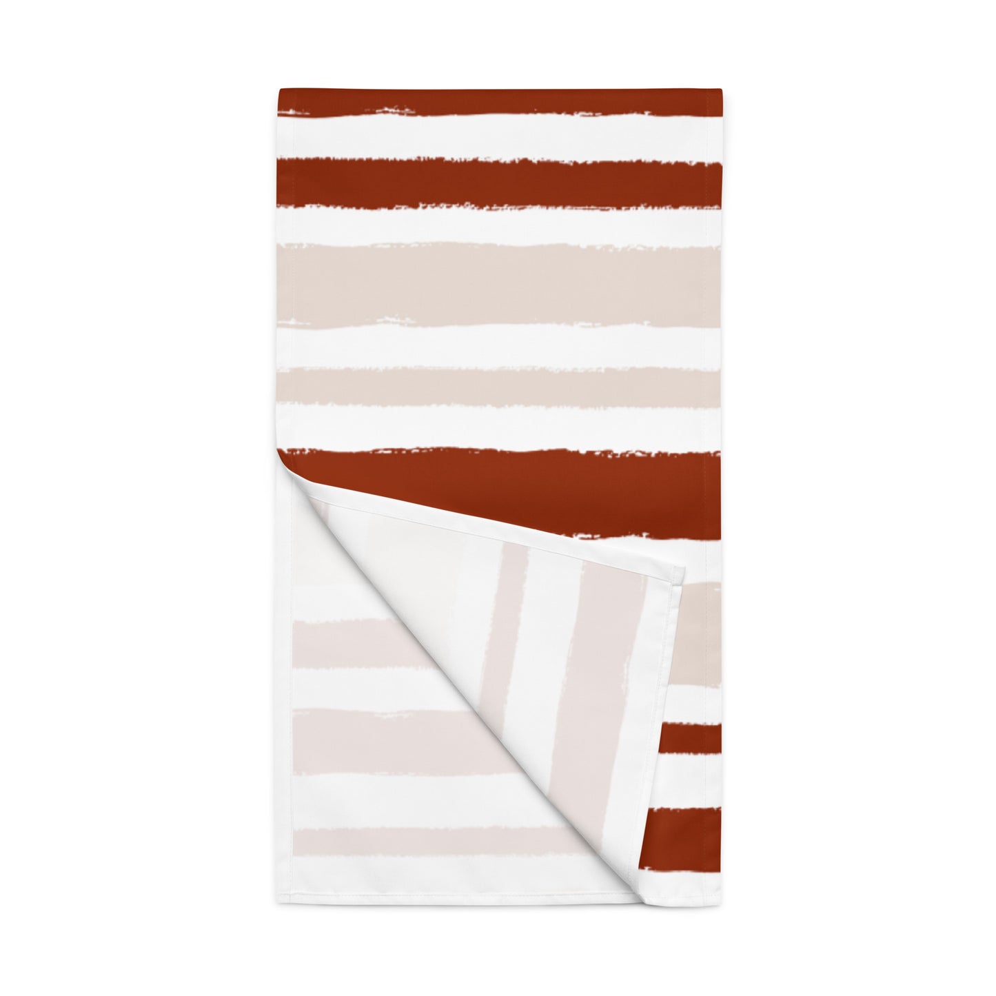 Table Runner with Hand-painted Brush Stroke Print | TRBS-1134