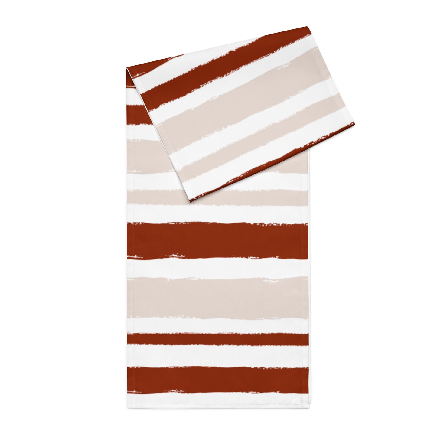 Table Runner with Hand-painted Brush Stroke Print | TRBS-1134