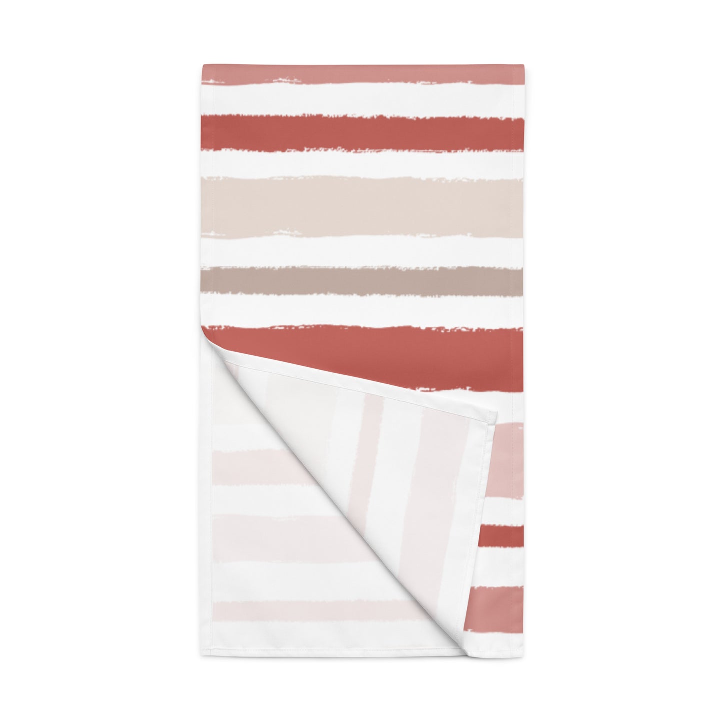 Table Runner with Hand-painted Brush Stroke Print | TRBS-1137