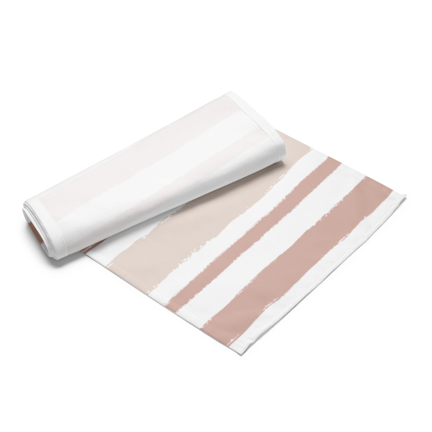 Table Runner with Hand-painted Brush Stroke Print | TRBS-1139