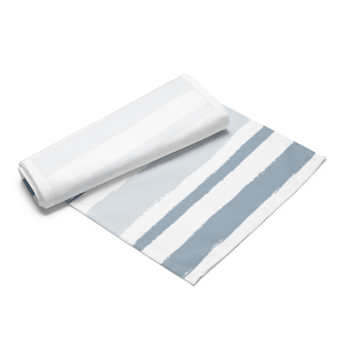 Table Runner with Hand-painted Brush Stroke Print | TRBS-1141