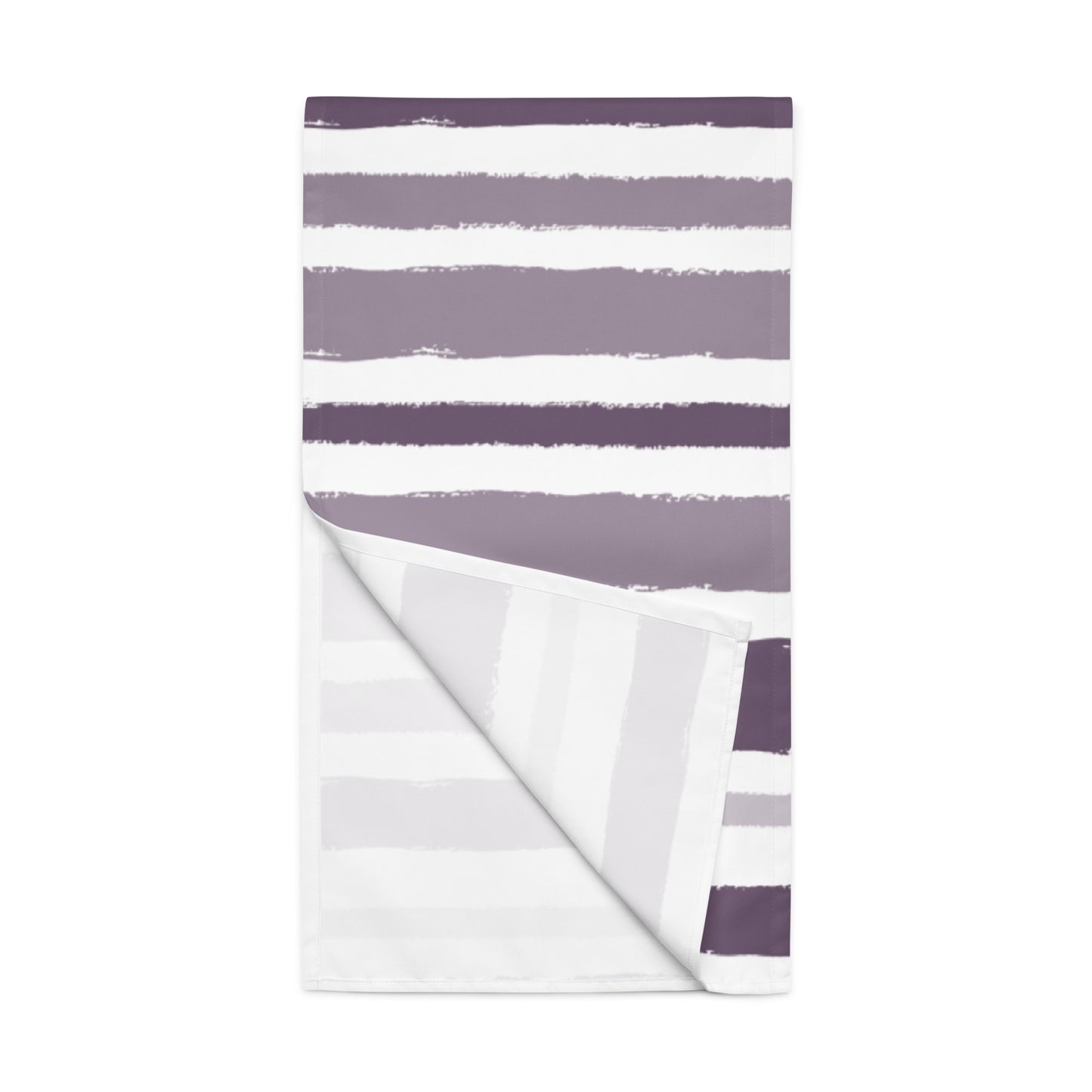 Table Runner with Hand-painted Brush Stroke Print | TRBS-1182