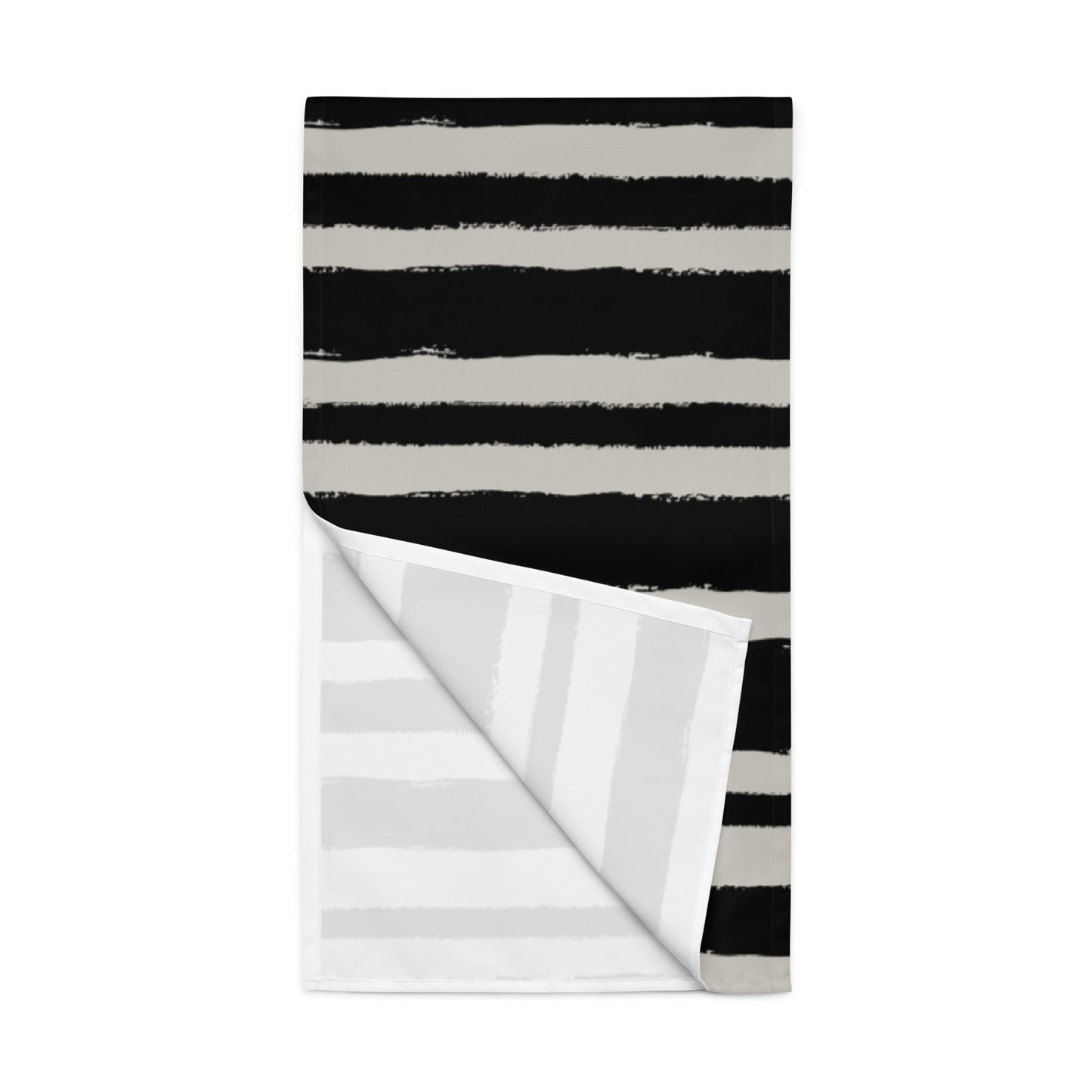 Table Runner with Hand-painted Brush Stroke Print | TRBS-1192