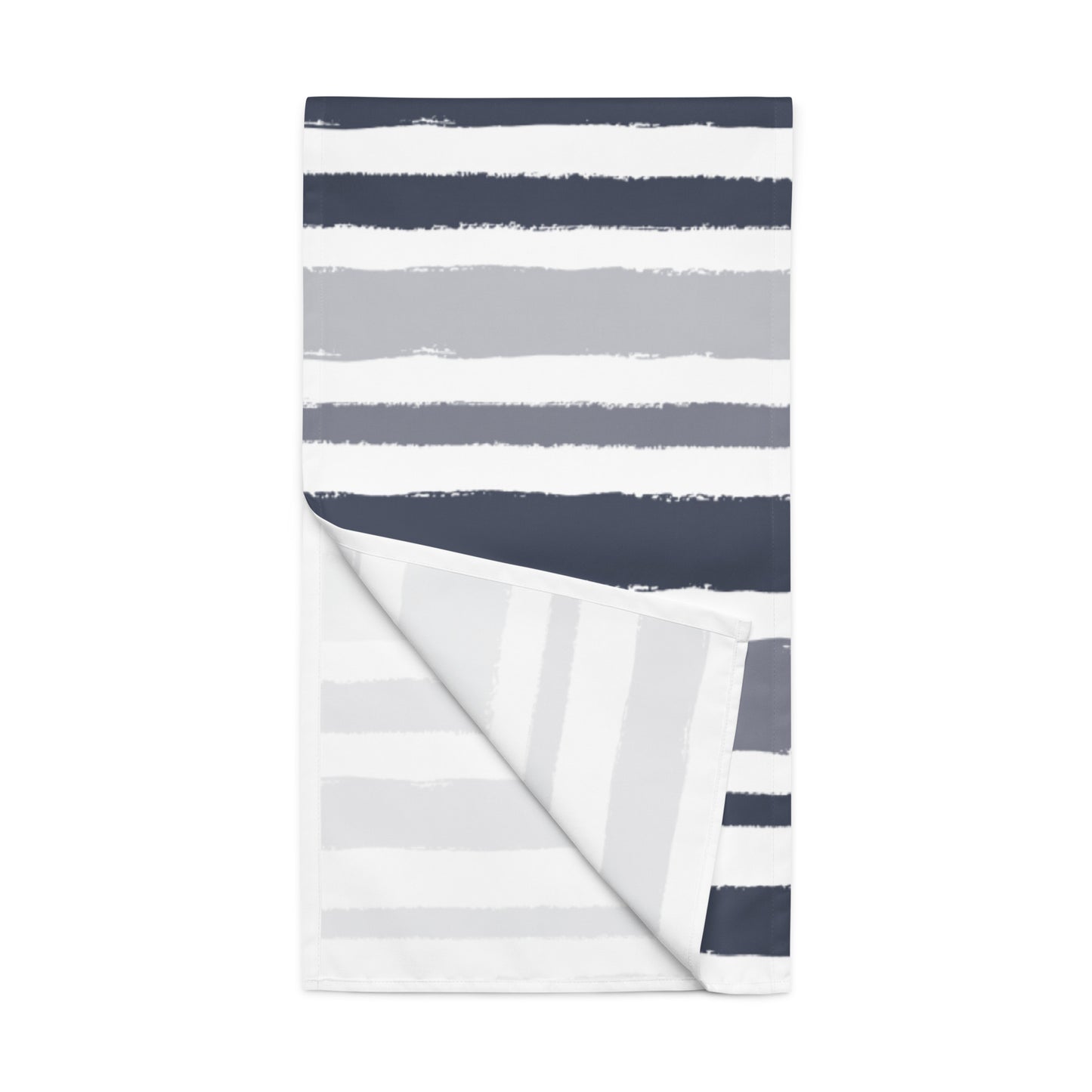 Table Runner with Hand-painted Brush Stroke Print | TRBS-1212