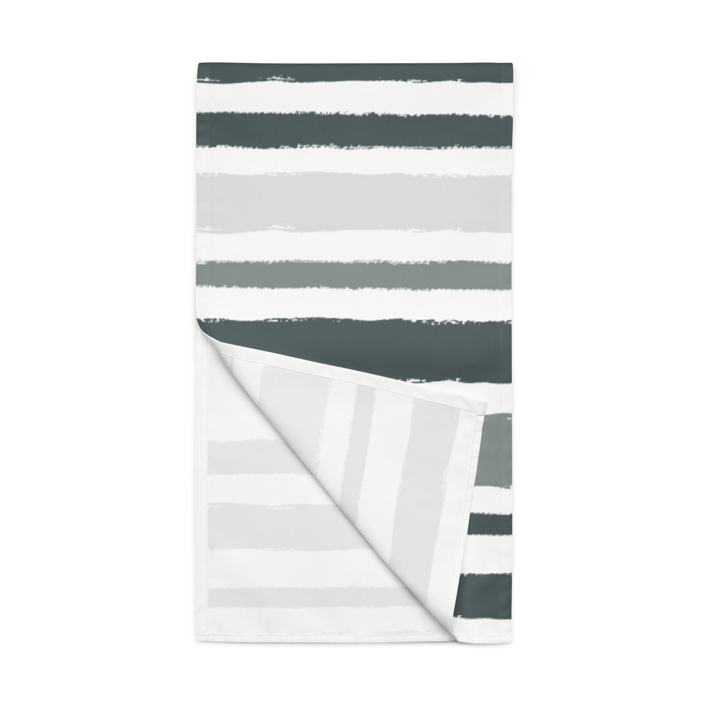 Table Runner with Hand-painted Brush Stroke Print | TRBS-1213