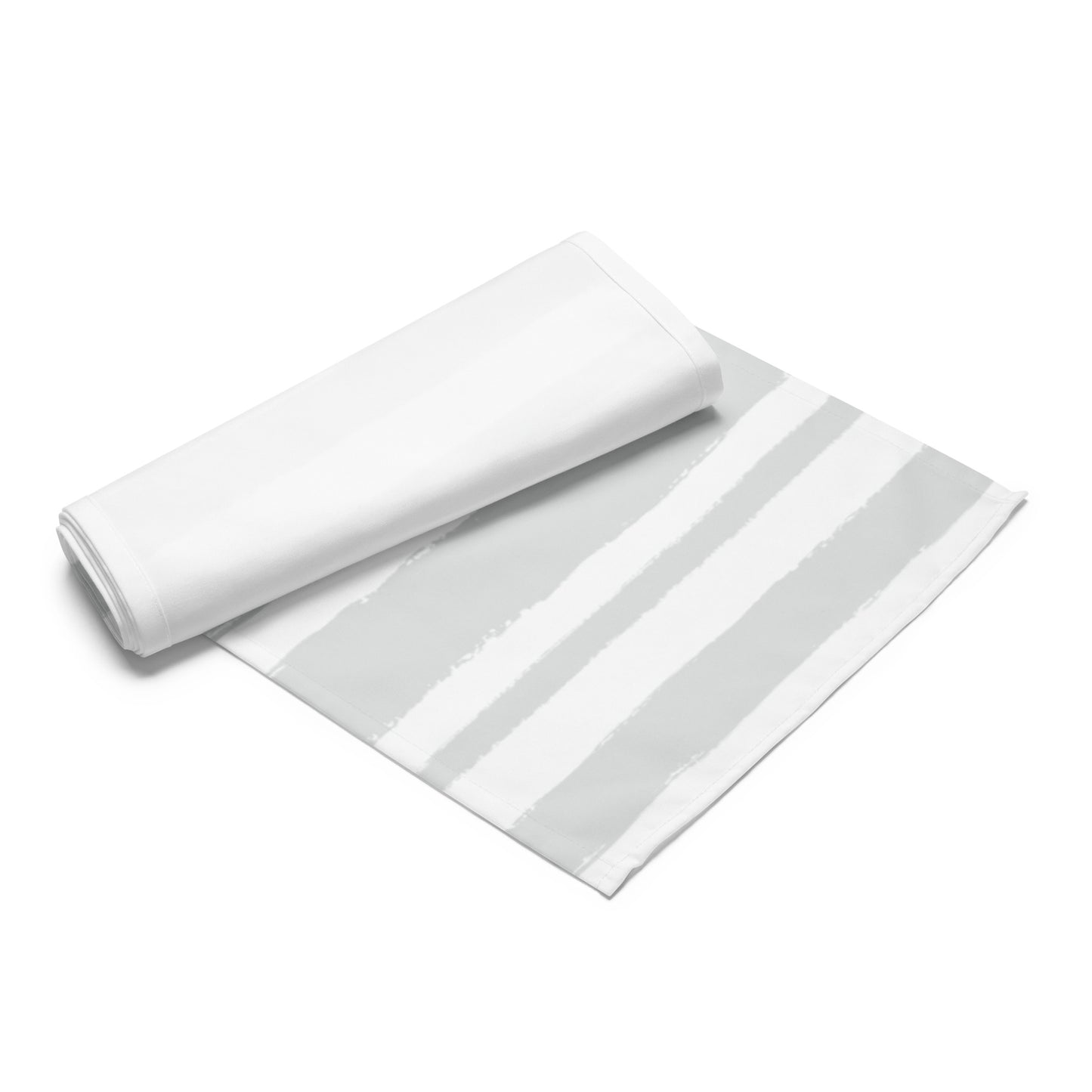 Table Runner with Hand-painted Brush Stroke Print | TRBS-1214