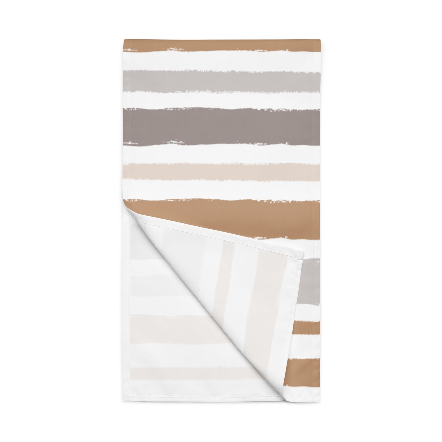 Table Runner with Hand-painted Brush Stroke Print | TRBS-1222