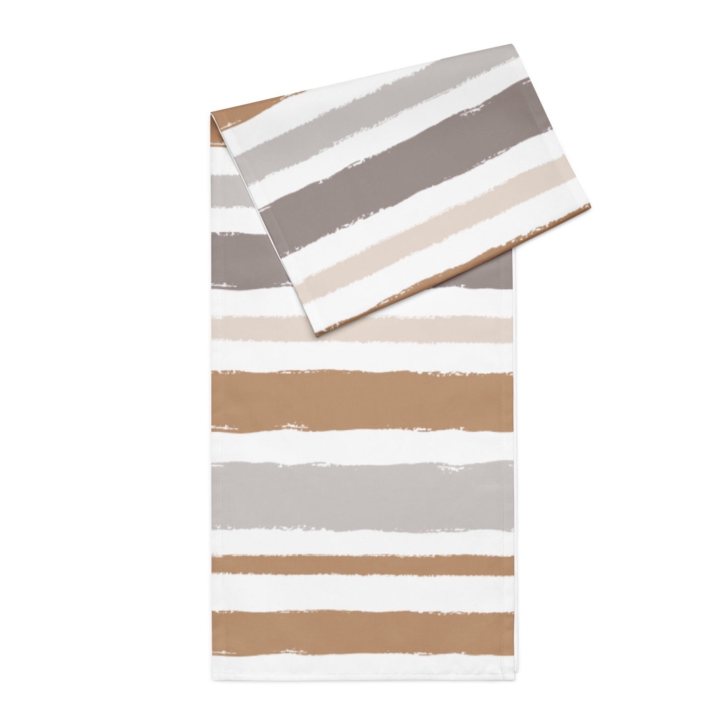 Table Runner with Hand-painted Brush Stroke Print | TRBS-1222