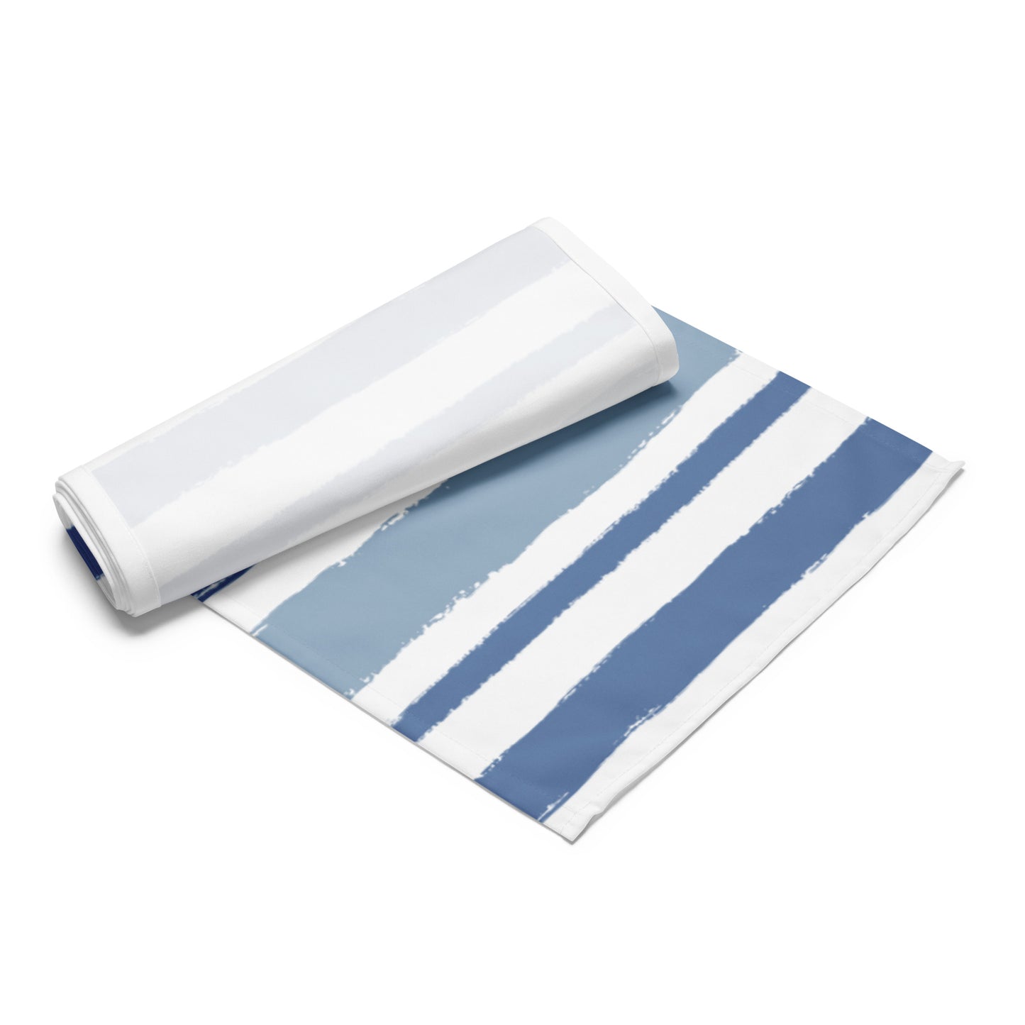 Table Runner with Hand-painted Brush Stroke Print | TRBS-1231